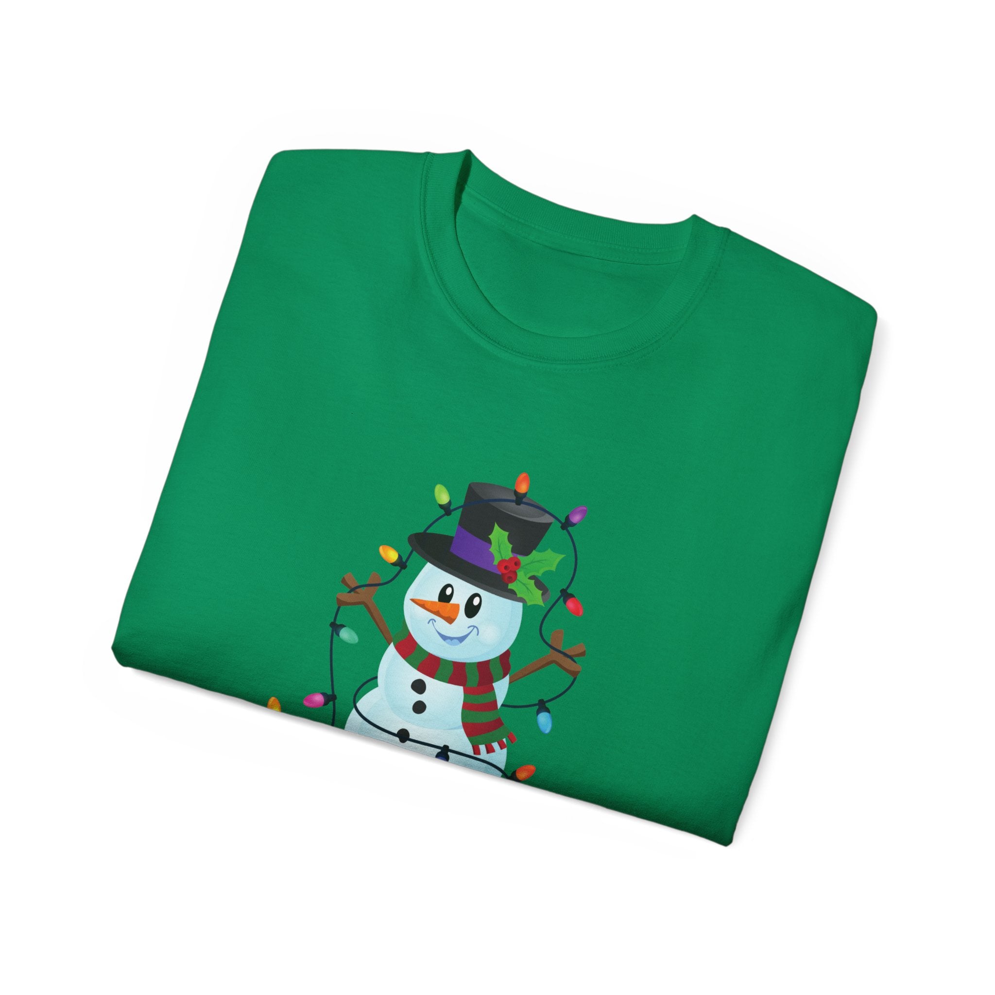 Happy Holidays Snowman Tee