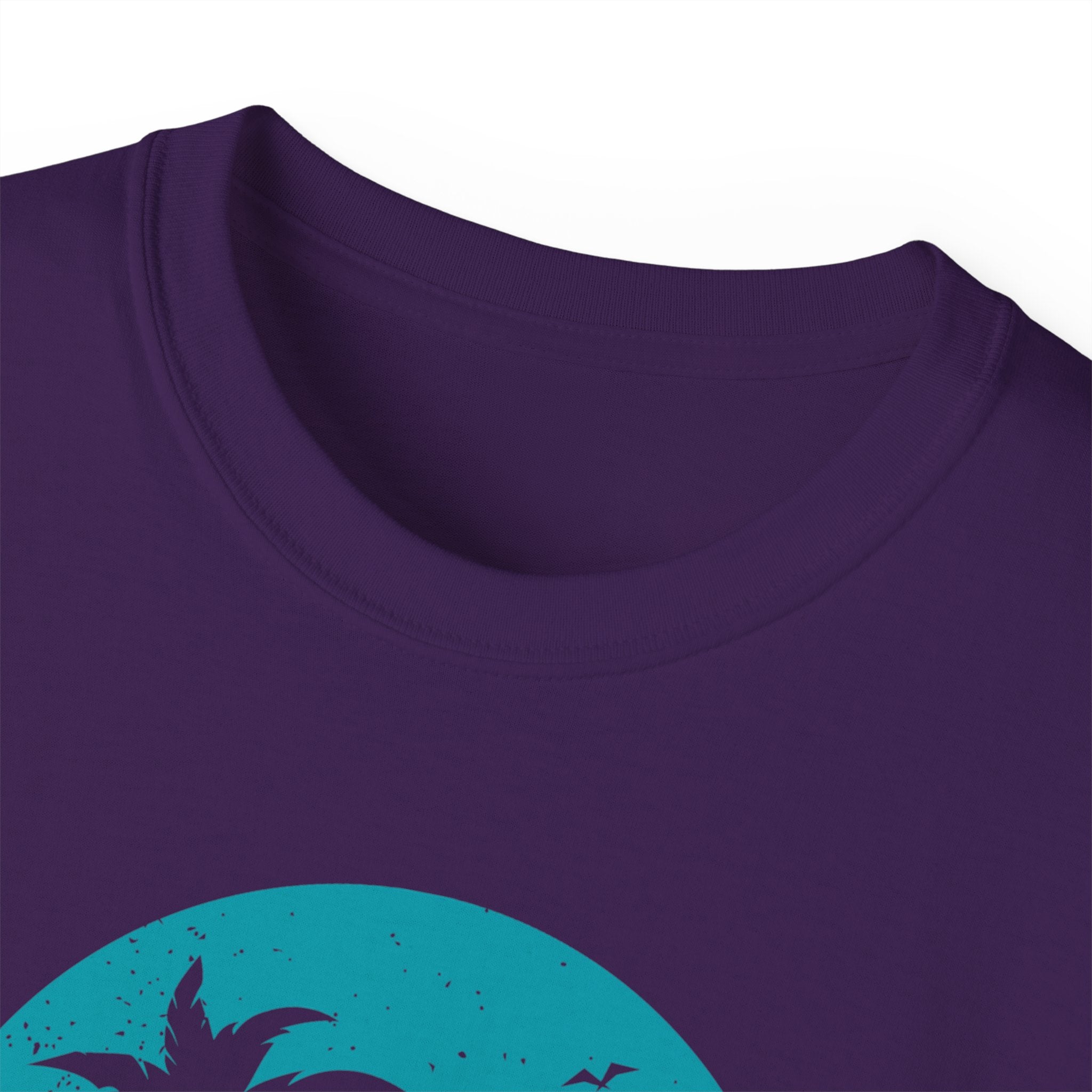 Vacation Mode Tee — Retro Palm Beach Sunset Graphic T-Shirt