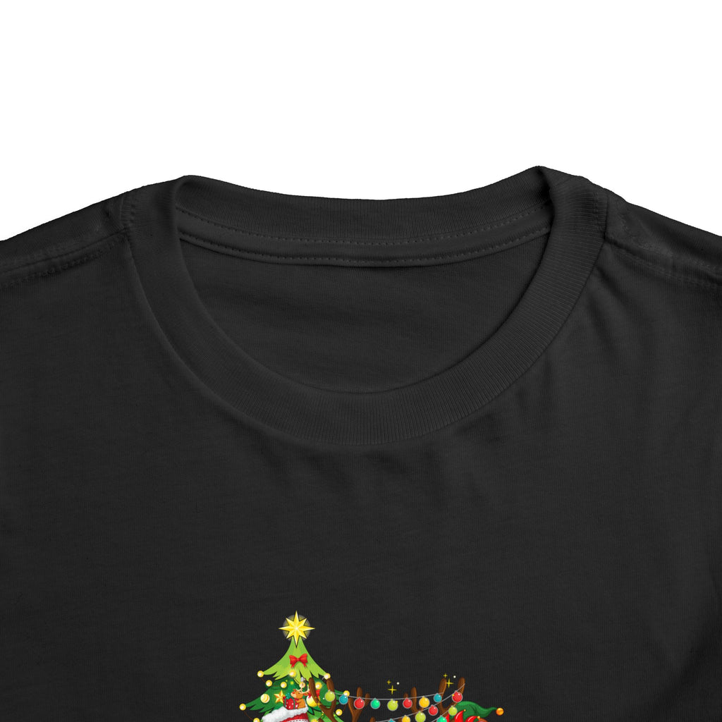 Happy Holidays Christmas Toddler Short Sleeve Tee