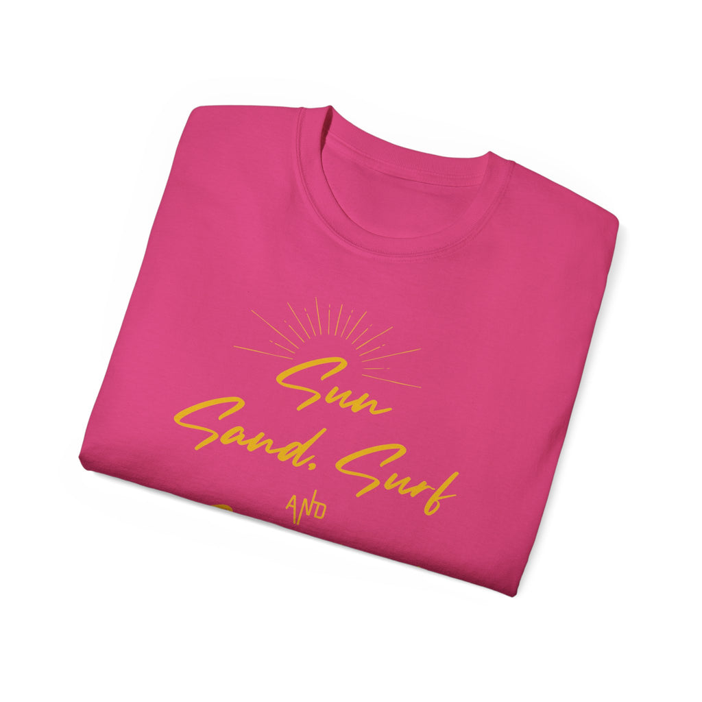 Sun, Sand, Surf and Sisterhood Tee