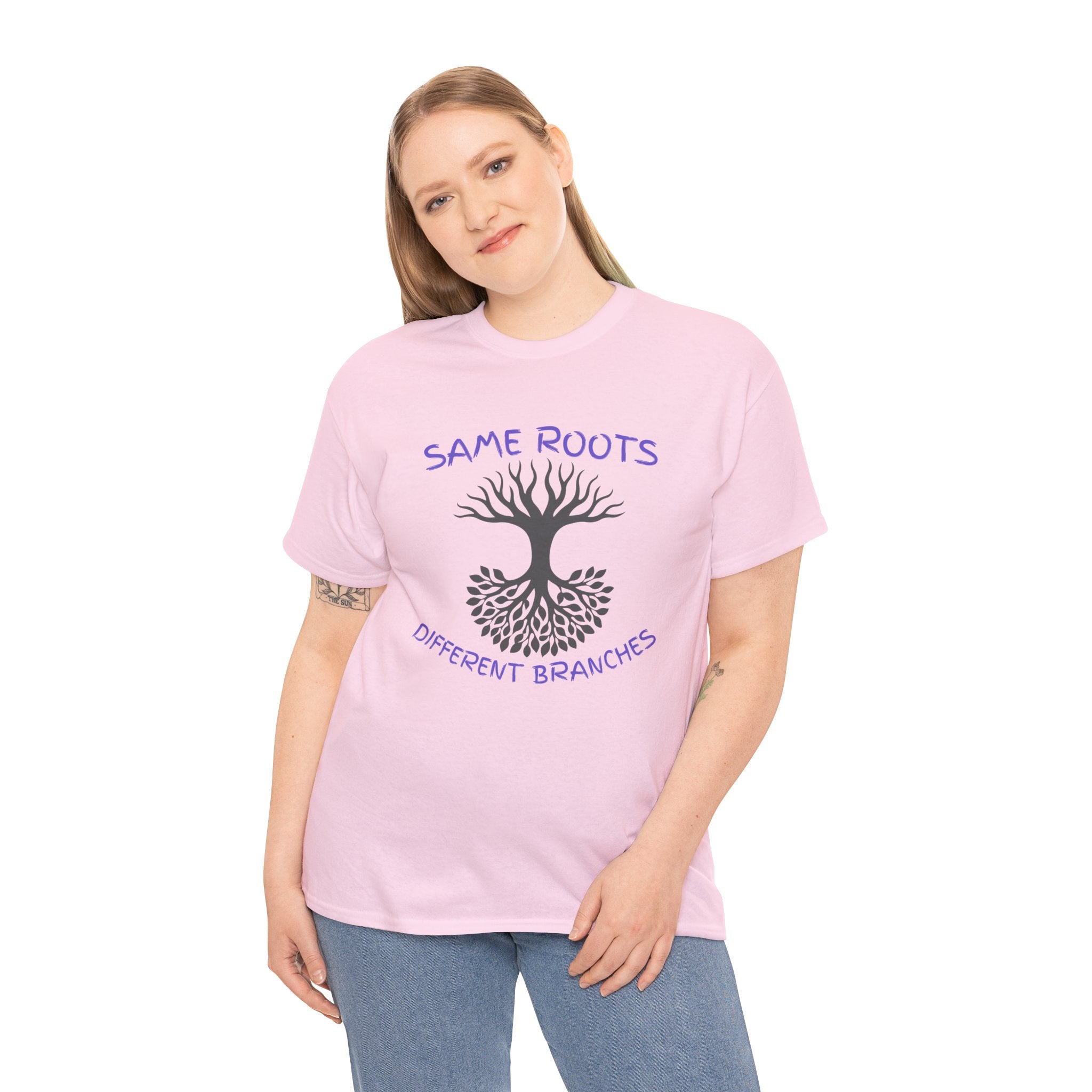 Different But Always Family T-Shirt — Matching Family Quote Tee