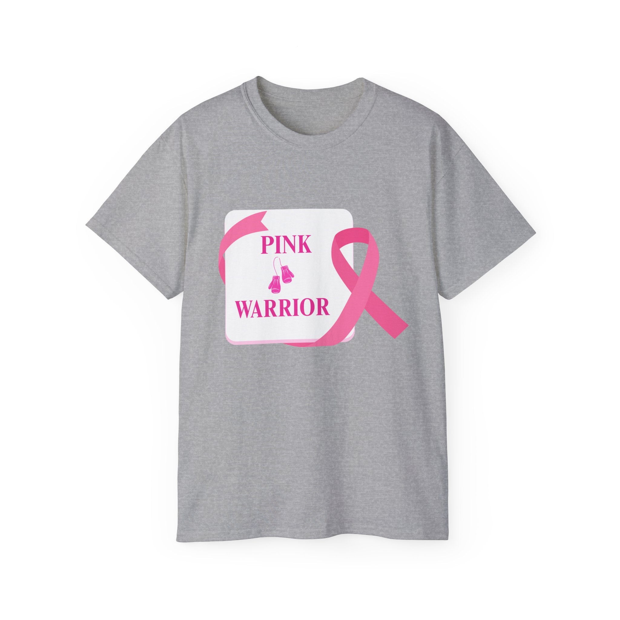 Pink Warrior Tee - Breast Cancer Awareness Pink Ribbon Shirt