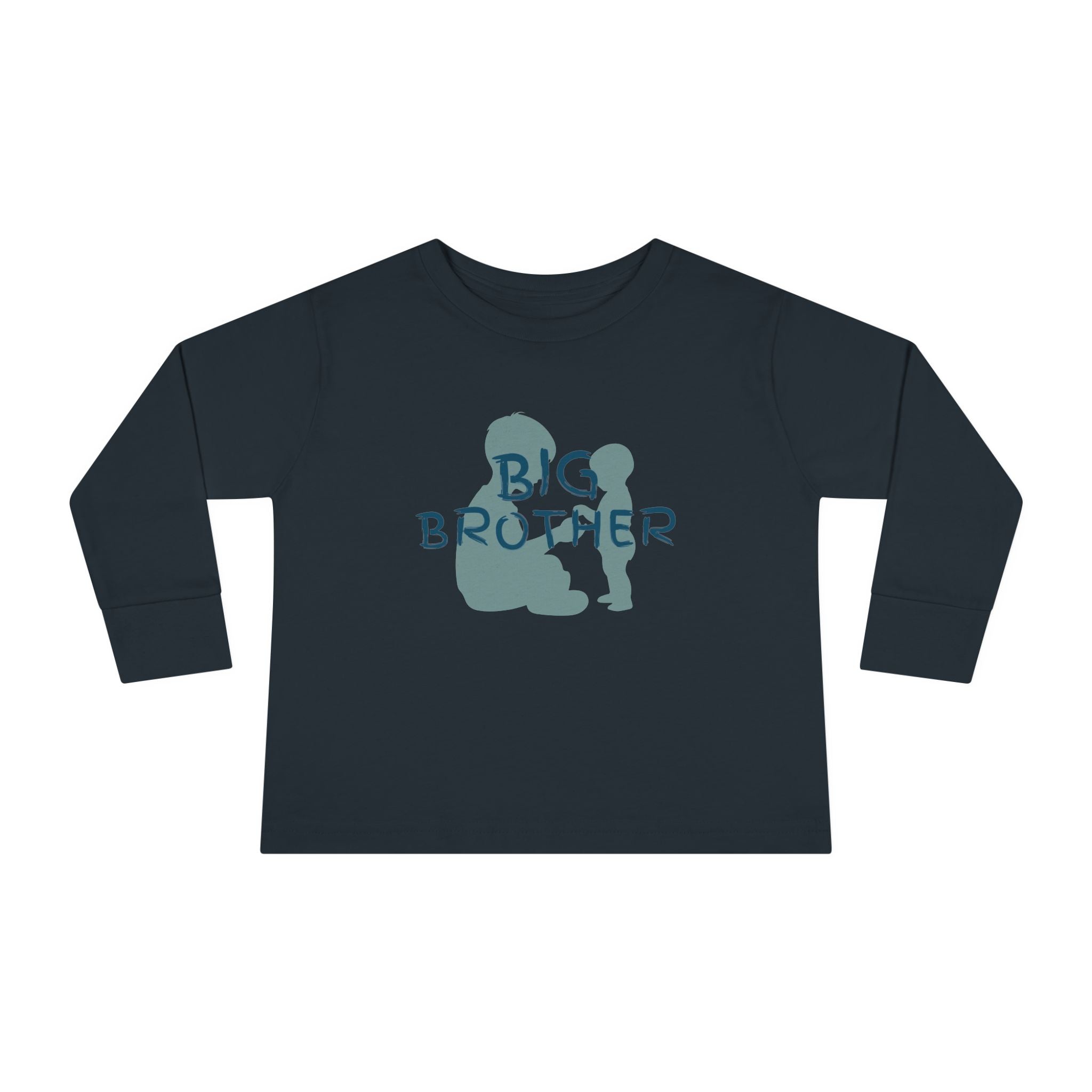 Big Bro Toddler Long Sleeve Tee — Cute Sibling Announcement Shirt