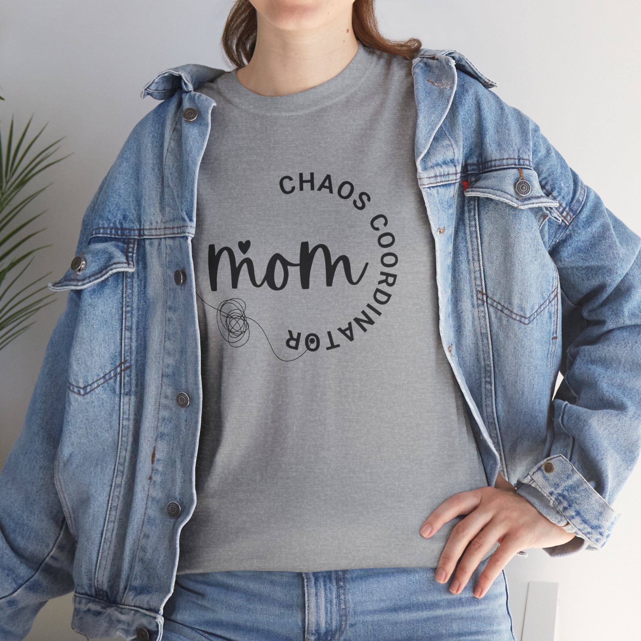 Mom Chaos Coordinator T‑Shirt — Cute Mom Life Graphic Tee