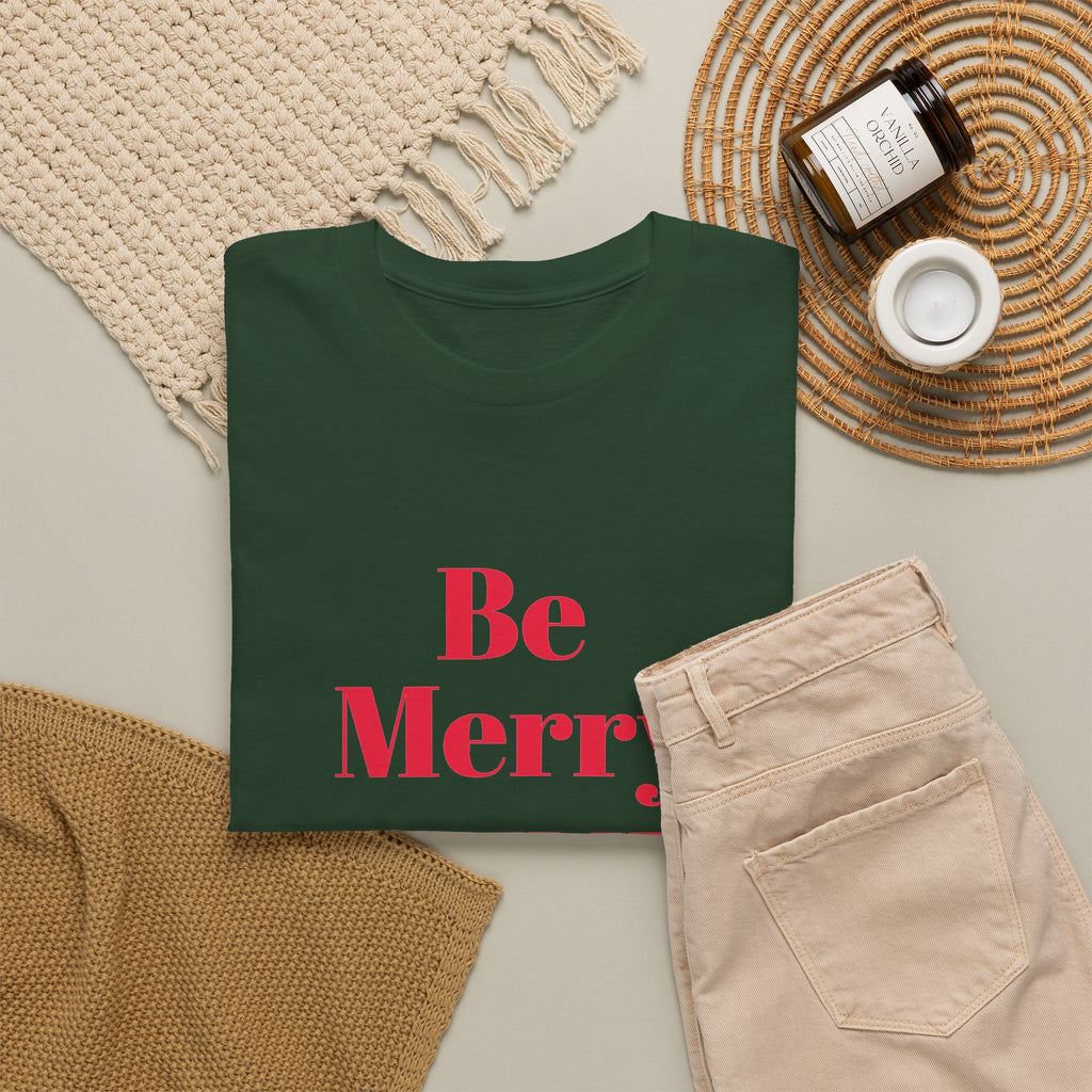 Be Merry DAMMIT! Funny Christmas T-Shirt