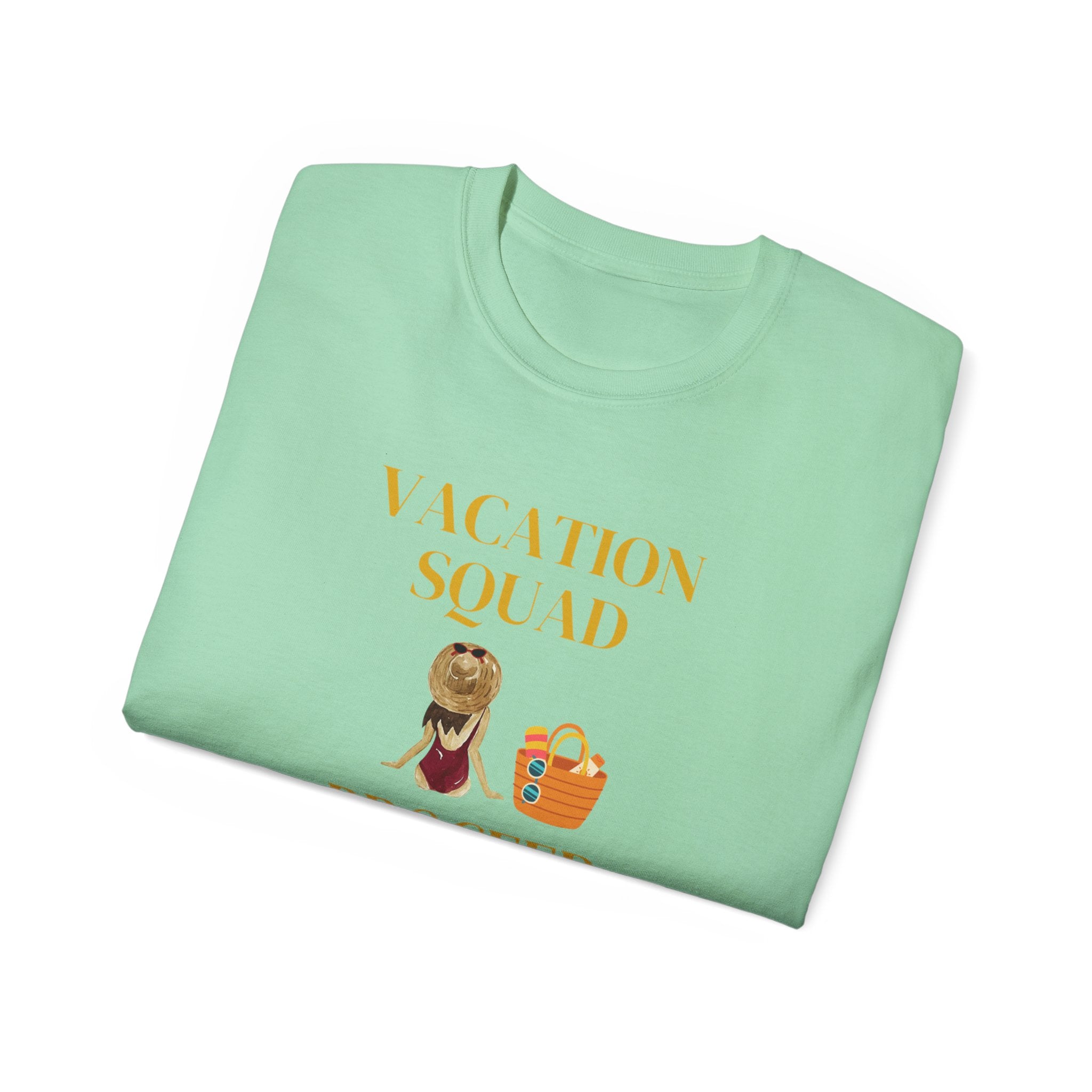 Vacation Squad Tee — “Proceed With Caution” Summer Shirt