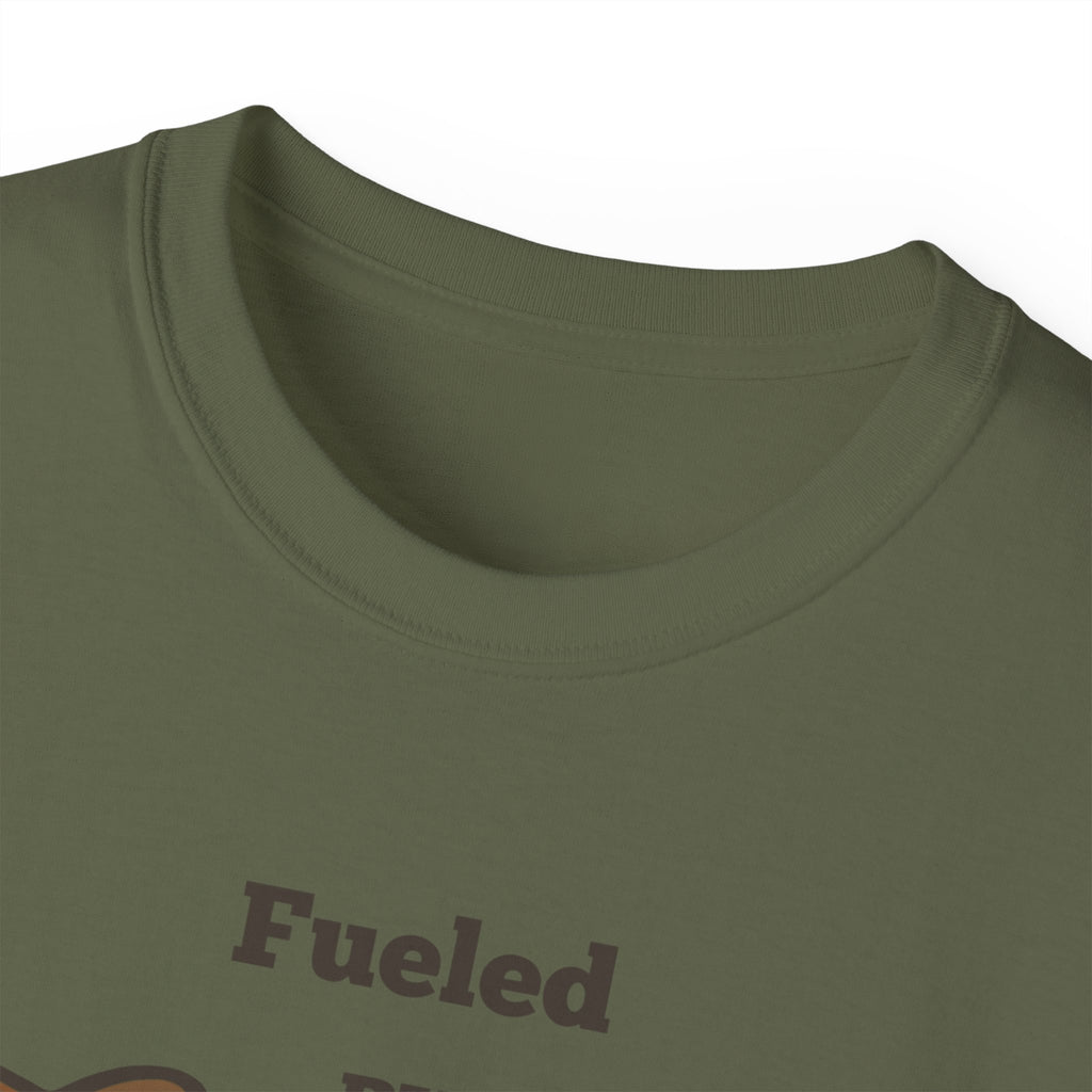 Coffee and Jesus T‑Shirt — "Fueled by Coffee and Jesus" Faith Graphic Tee