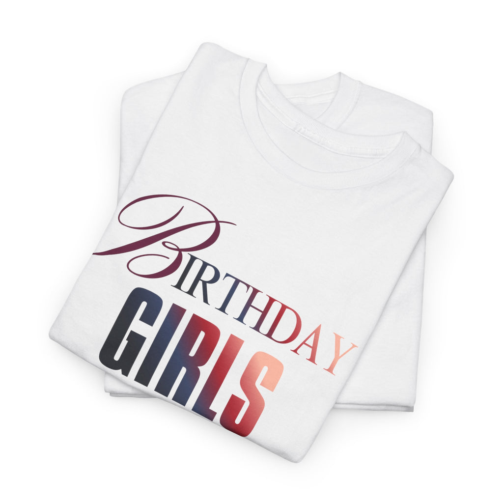 Birthday Girls Support Squad Tee — Bachelorette Party & Birthday Squad Shirt