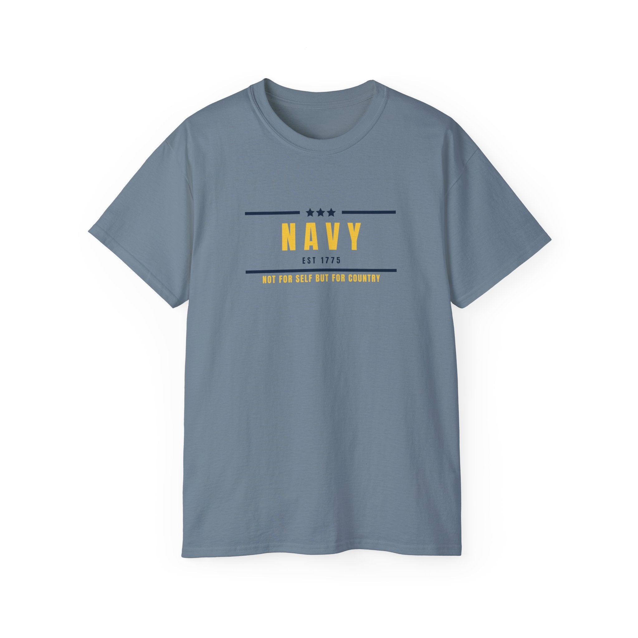 Navy Est. 1775 Military Graphic Tee — Veteran & Navy Support Shirt
