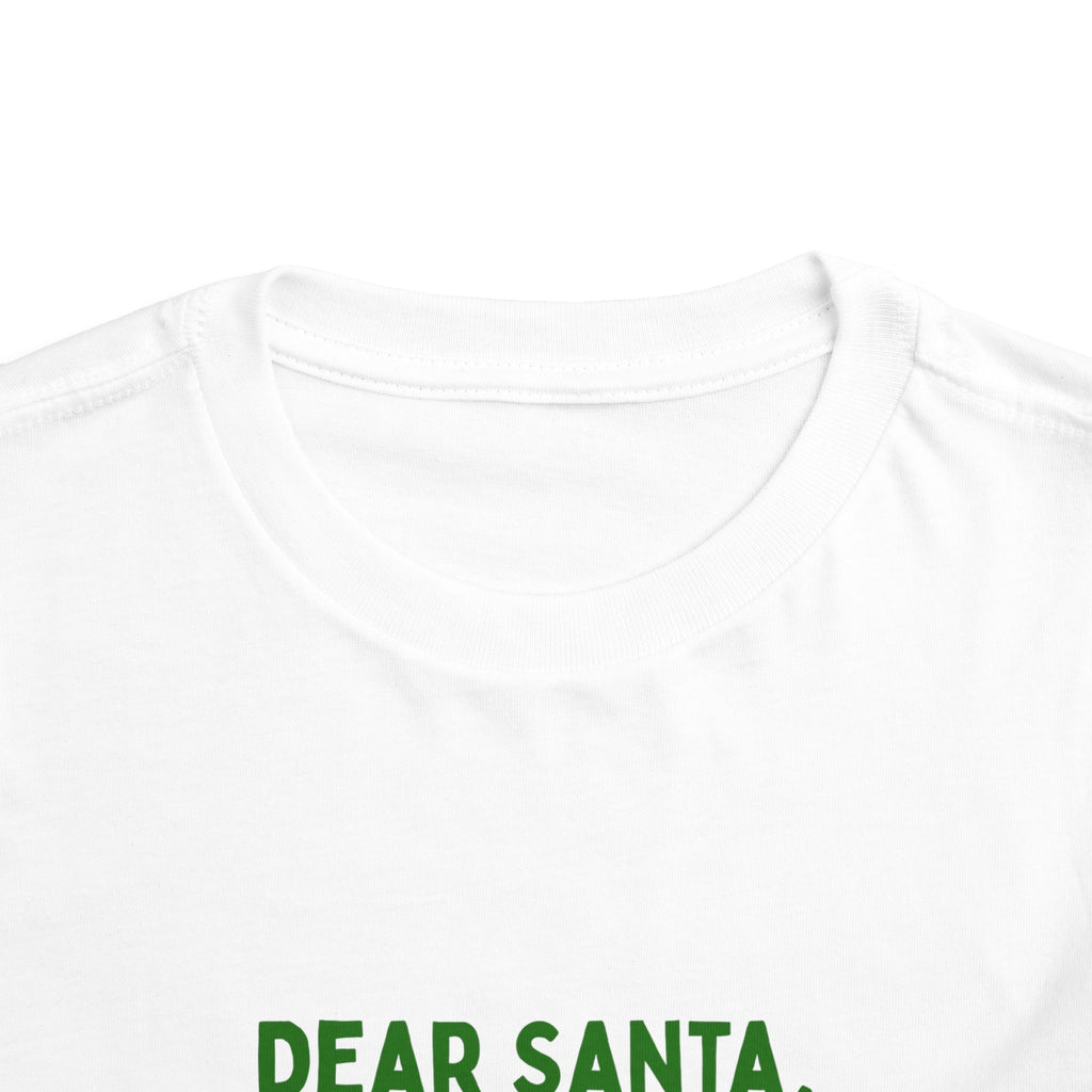 Dear Santa I Can Explain Toddler Christmas Tee