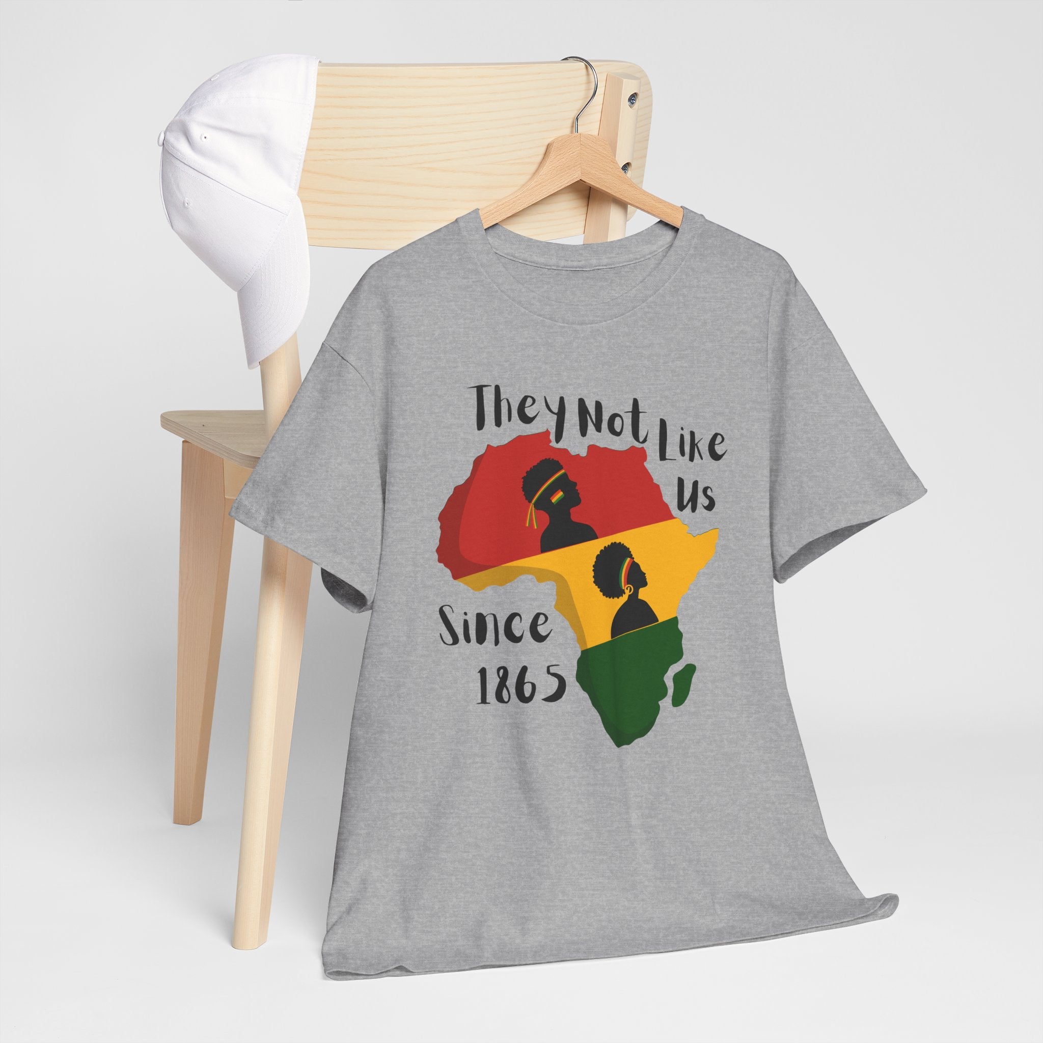 Juneteenth Africa T-Shirt — 'They Not Like Us' Black Culture Tee