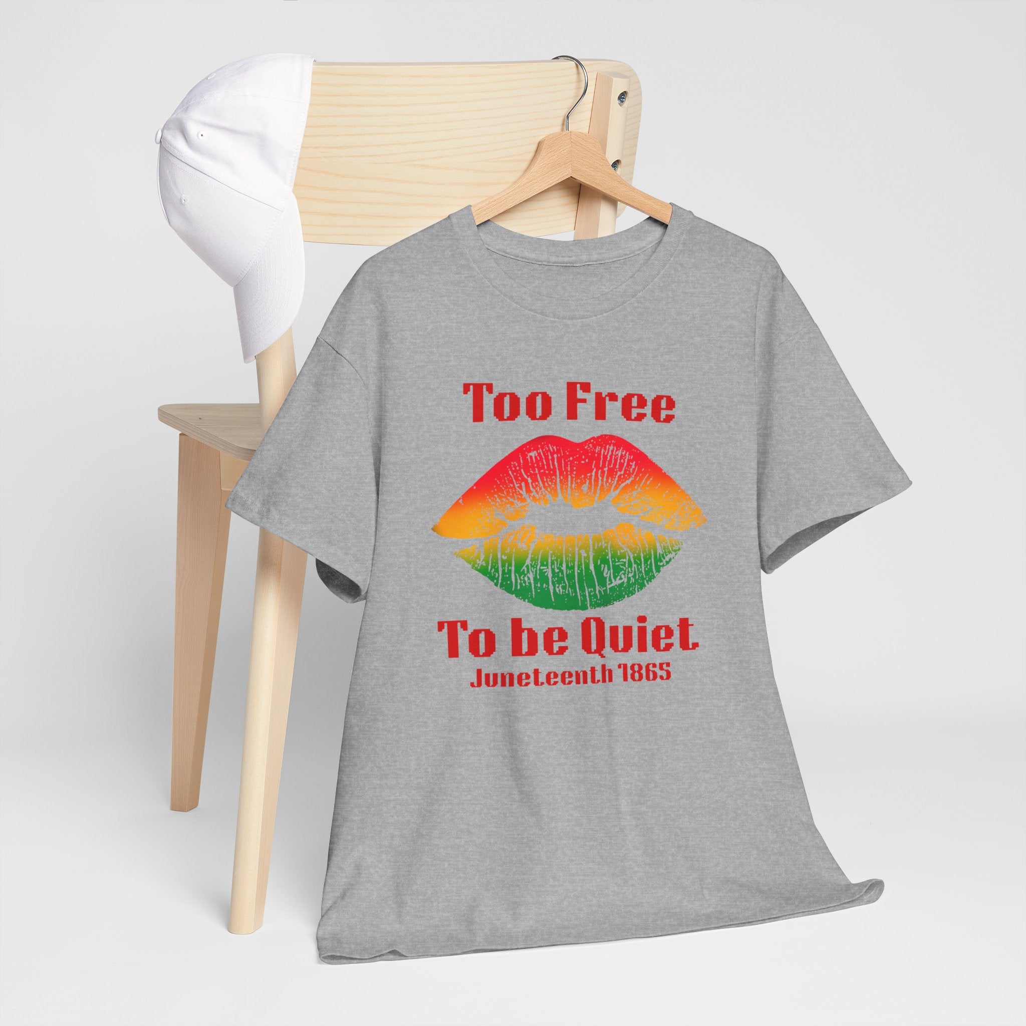 Juneteenth 'Too Free To Be Quiet' Bold T-Shirt