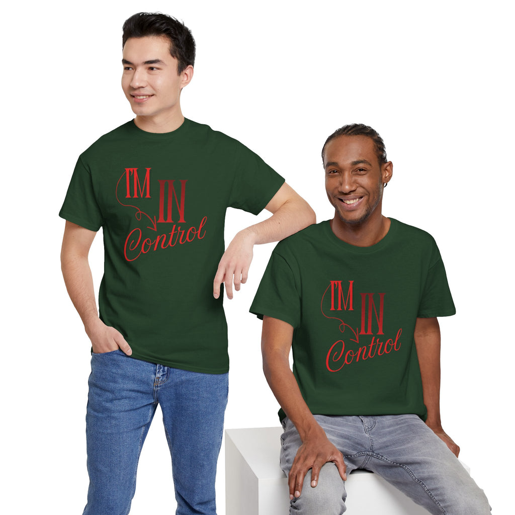 I'm in control Unisex Heavy Cotton Tee