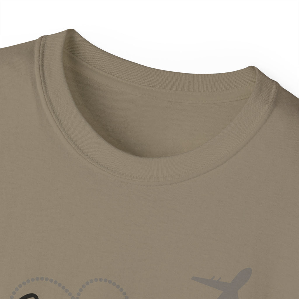 Girls Trip Tee — "Girls Trip Fueled by Friendship & Flights" Travel Shirt
