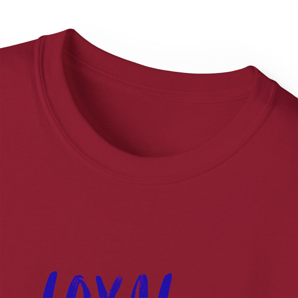 T-Shirt — "Loyal, Lazy, Livin' My Best Life" Colorful Script