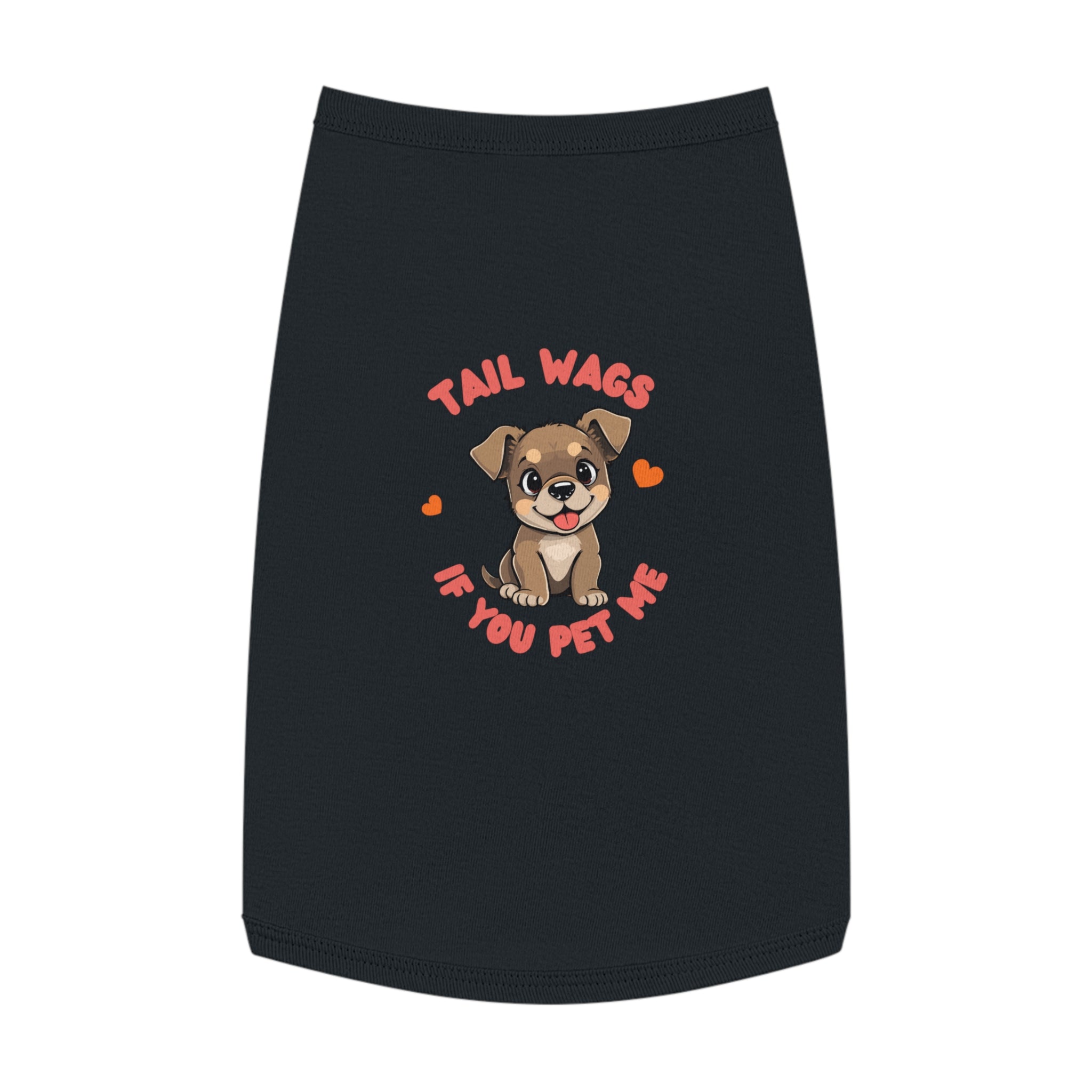 "Tail Wags...pet me" Pet Tank Top