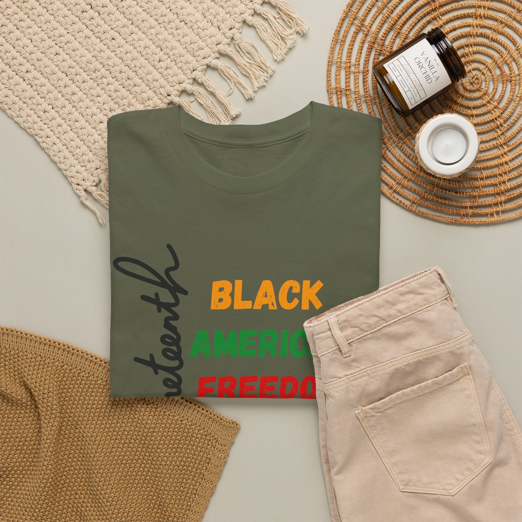 Juneteenth Black American Freedom 1865 T-Shirt