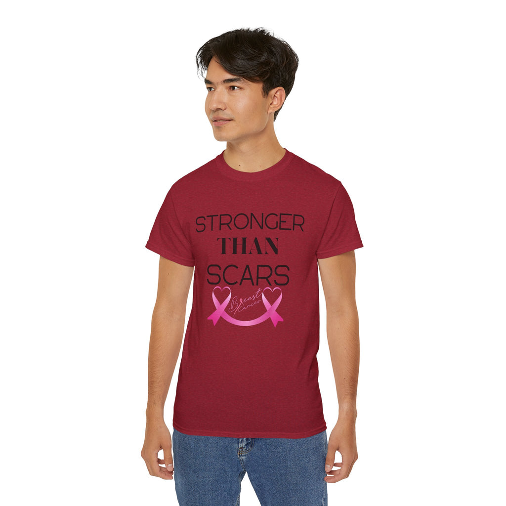 Stronger Than Scars Tee — Inspirational Recovery T‑Shirt
