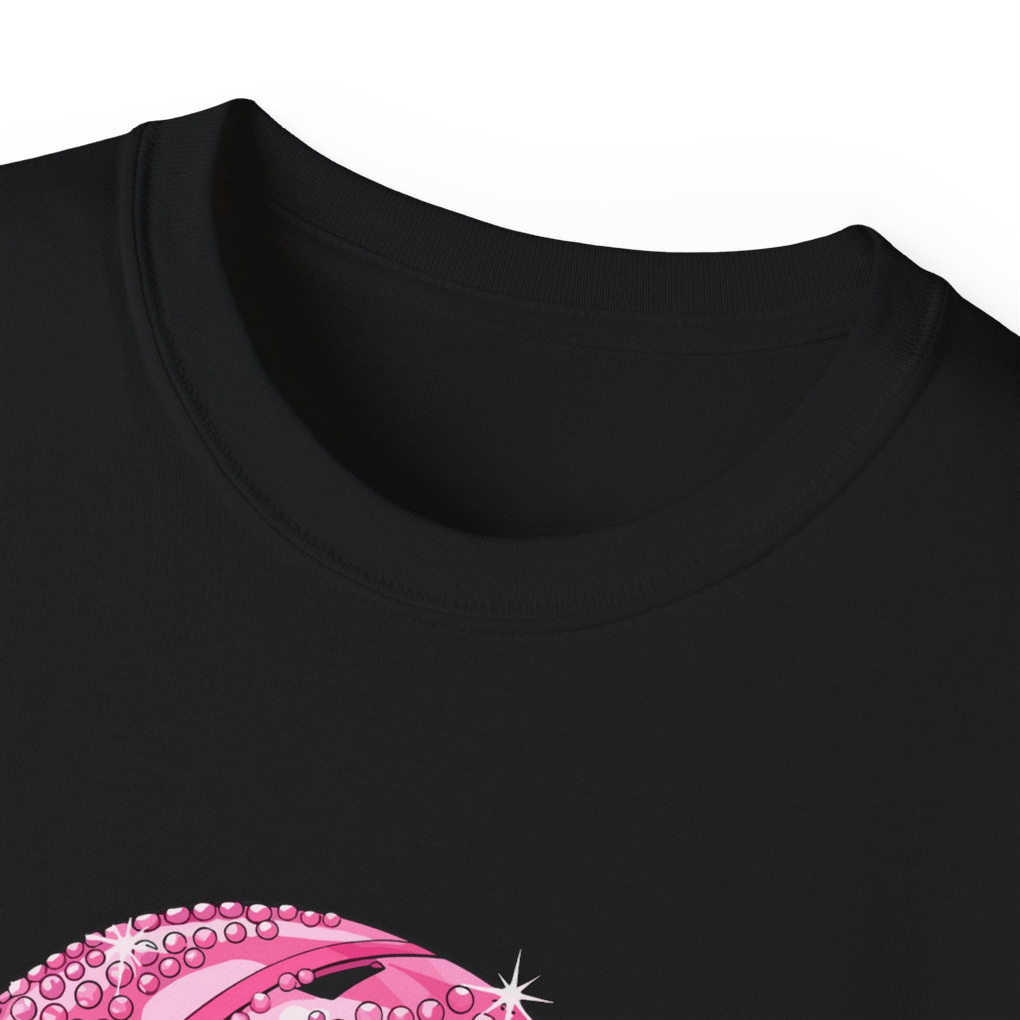 Breast Cancer Awareness Football Helmet T-Shirt – Pink Ribbon Support Tee