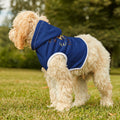 Pet Hoodie — "My Human Walks Me (But I Run the Show)" Cute Dog Hoodie for Small Pets