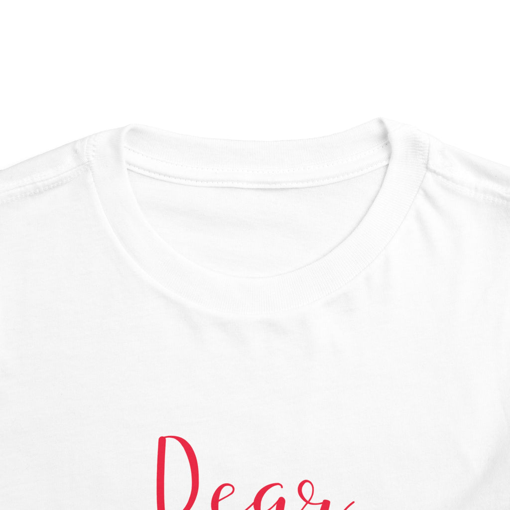 Dear Santa I've Been Good-ish Christmas Toddler Short Sleeve Tee