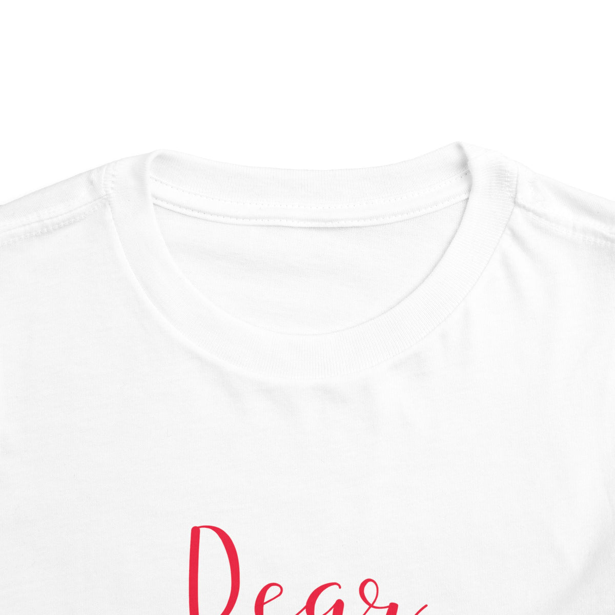 Dear Santa I've Been Good-ish Christmas Toddler Short Sleeve Tee