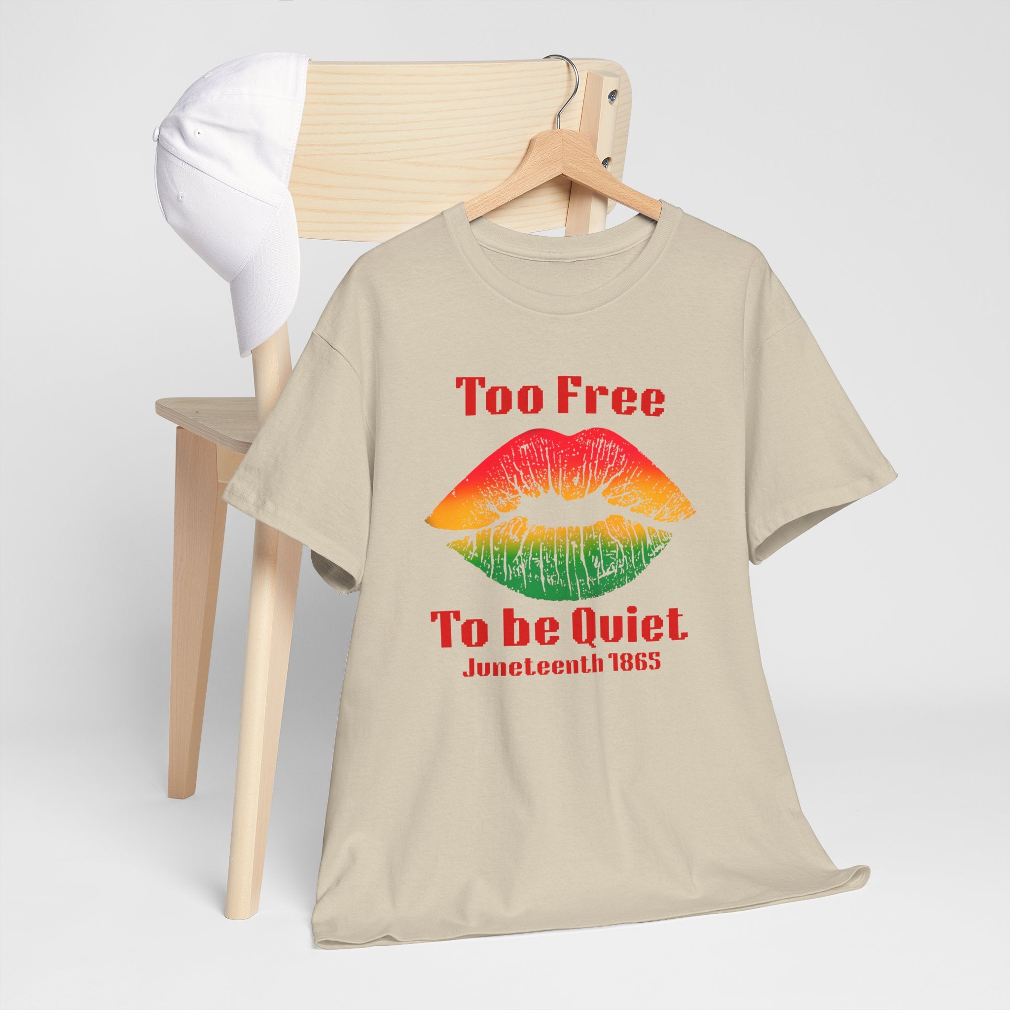 Juneteenth 'Too Free To Be Quiet' Bold T-Shirt