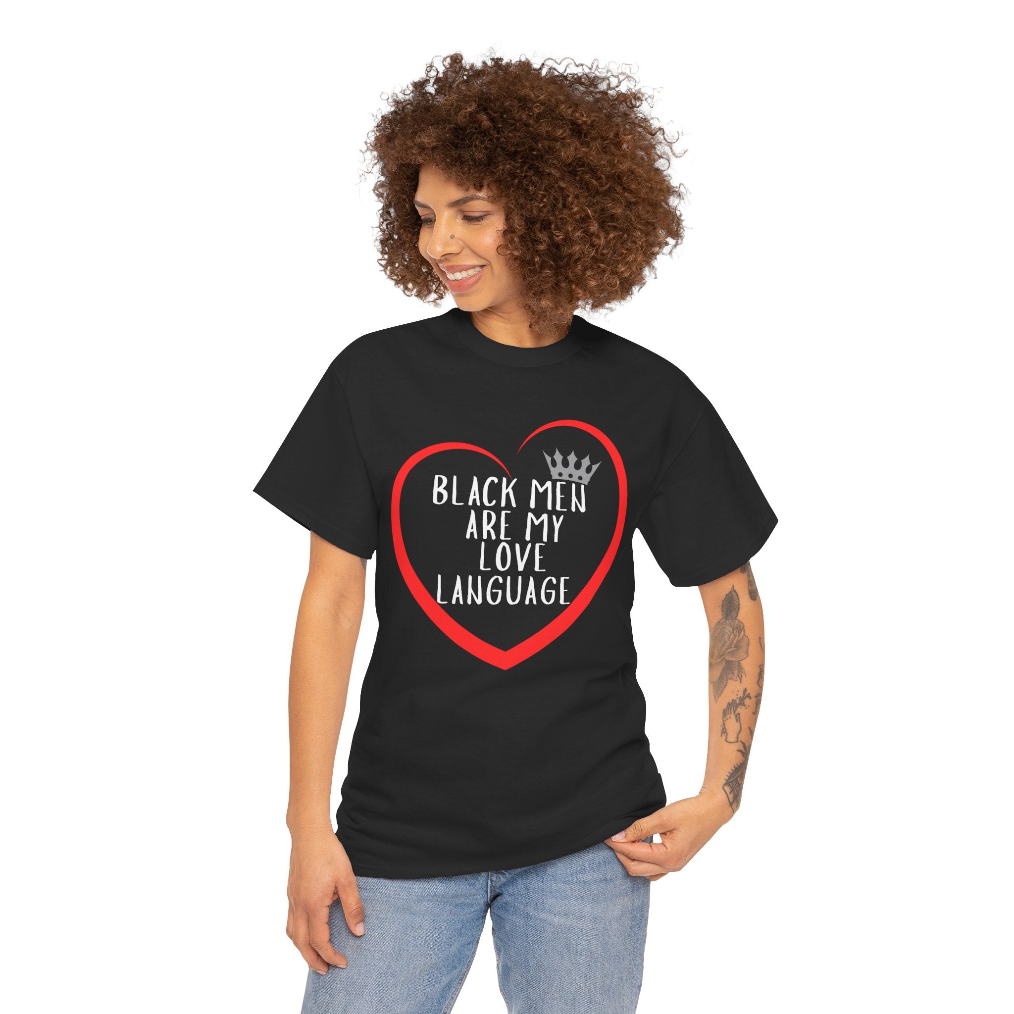 Black Men Are My Love Language Unisex T-Shirt