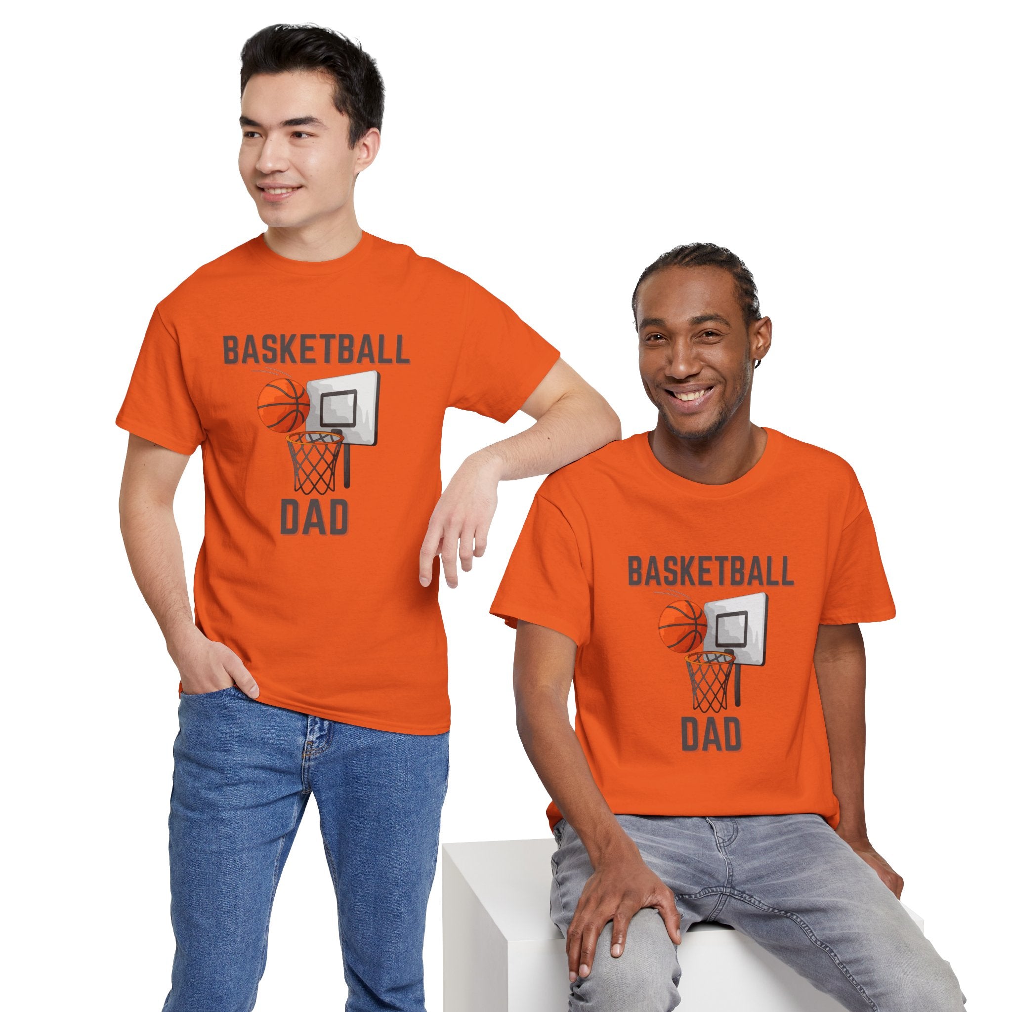 Basketball Dad T-Shirt — Dad Gift, Basketball Coach & Game Day Tee