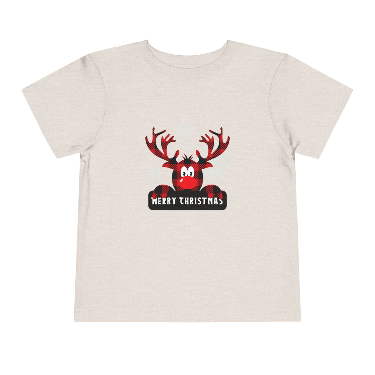 Toddler Merry Christmas Reindeer Tee