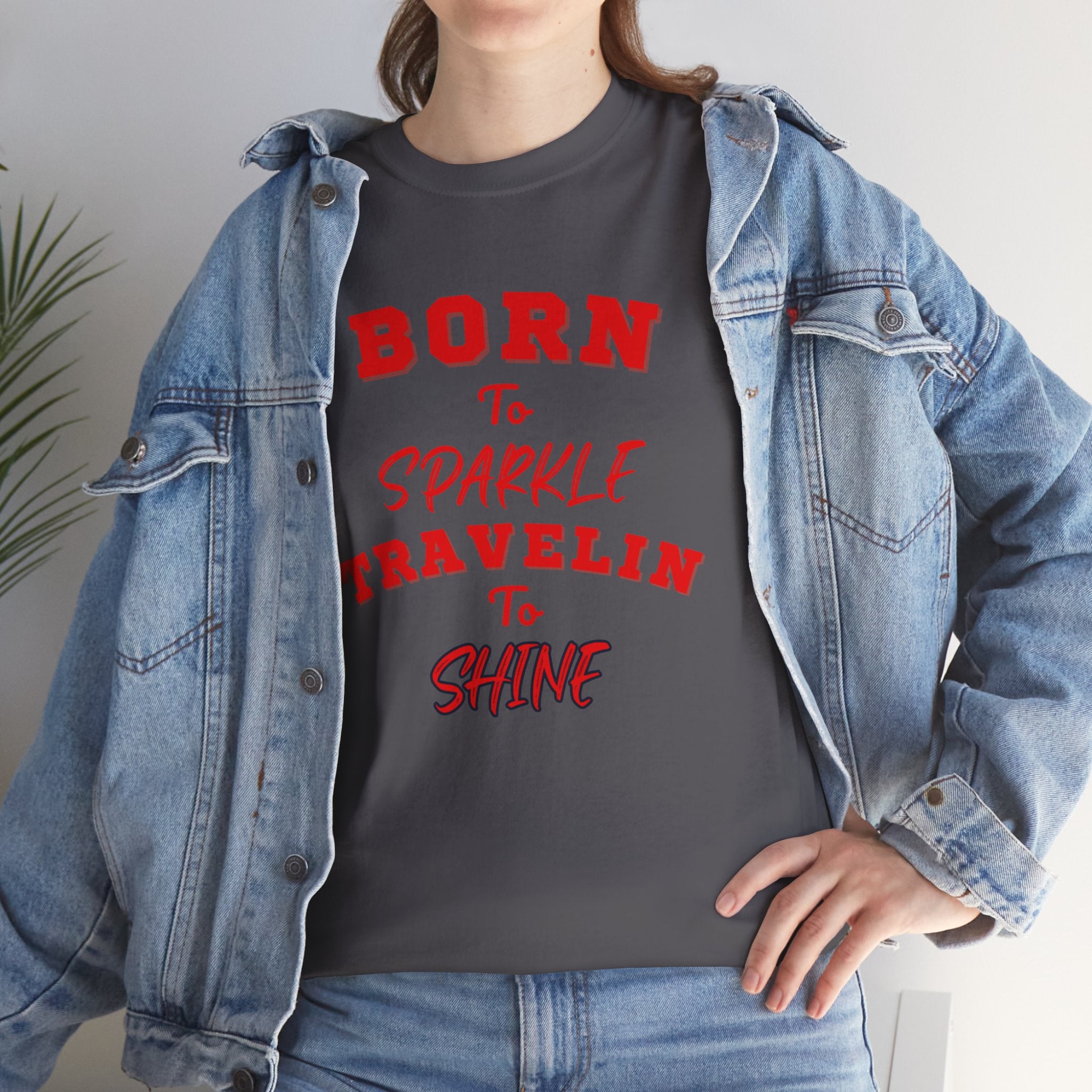 Traveling and shining T‑Shirt — Adventure Graphic Tee