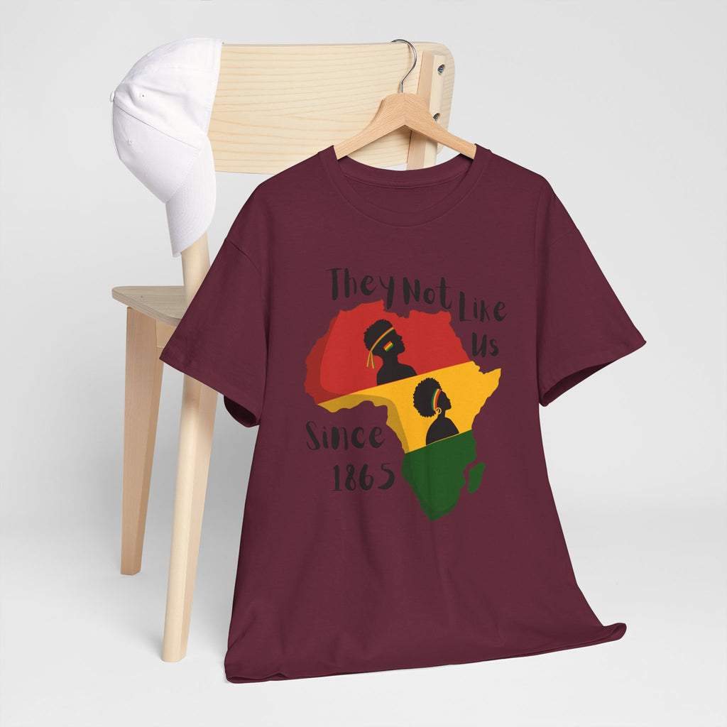 Juneteenth Africa T-Shirt — 'They Not Like Us' Black Culture Tee