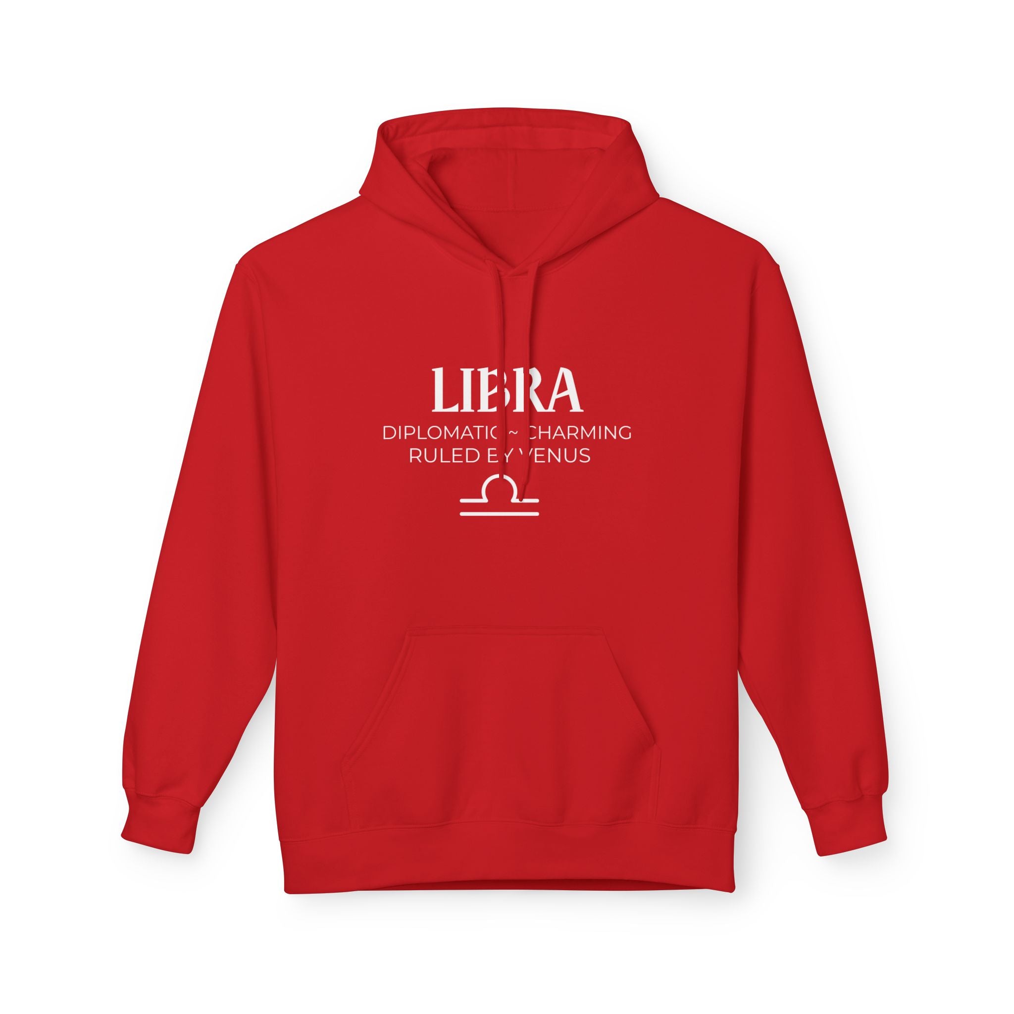 Libra Cozy Midweight Fleece for Astrology Lovers