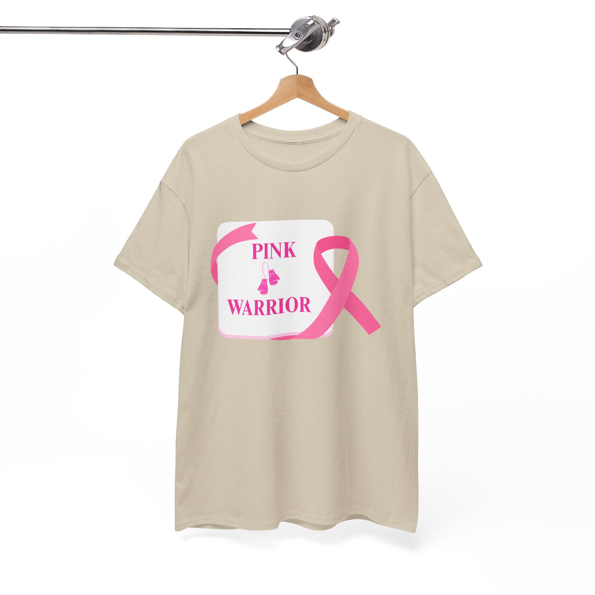 Breast Cancer Awareness Tee – Pink Warrior Ribbon T-Shirt