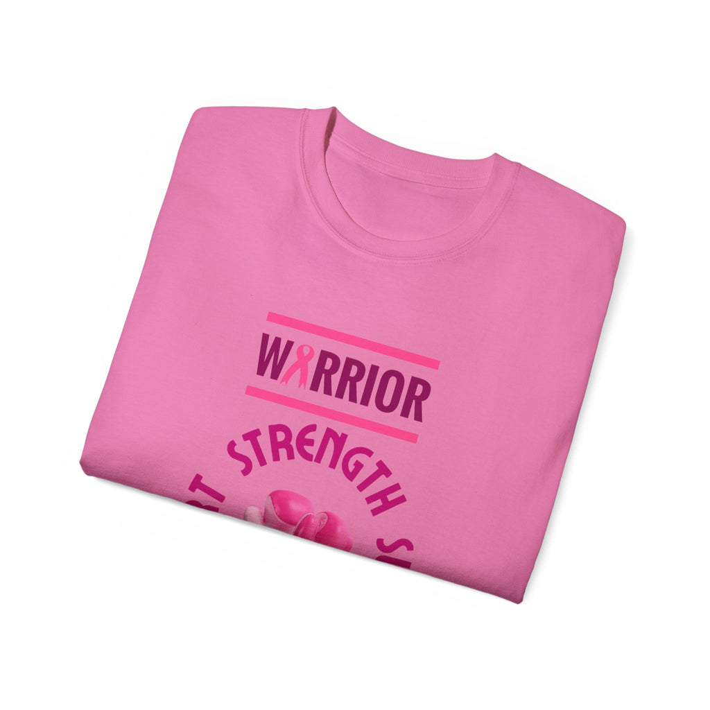 Breast Cancer Warrior T-Shirt — Support Strength Survival Tee