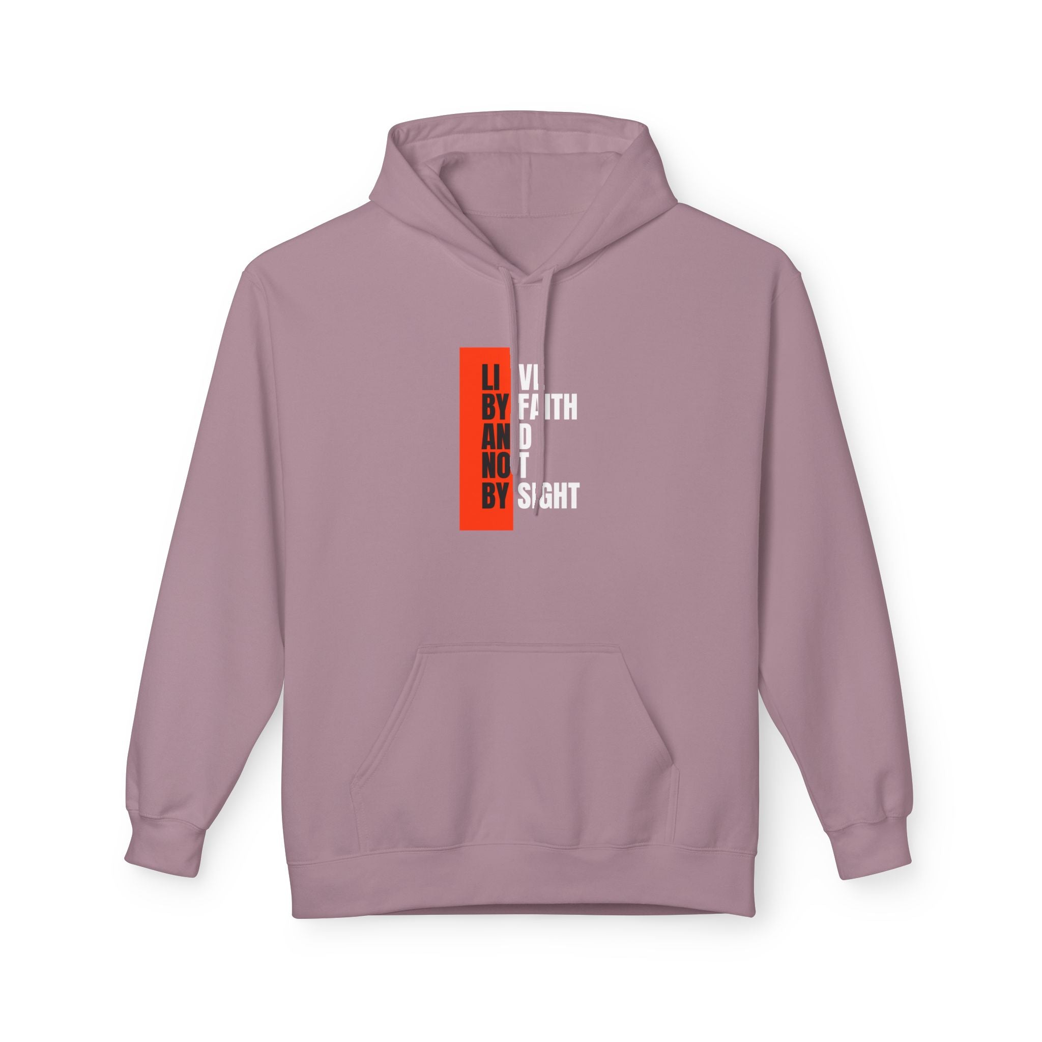 Faith Over Sight Hoodie — "By Faith Not By Sight" Graphic Hoodie