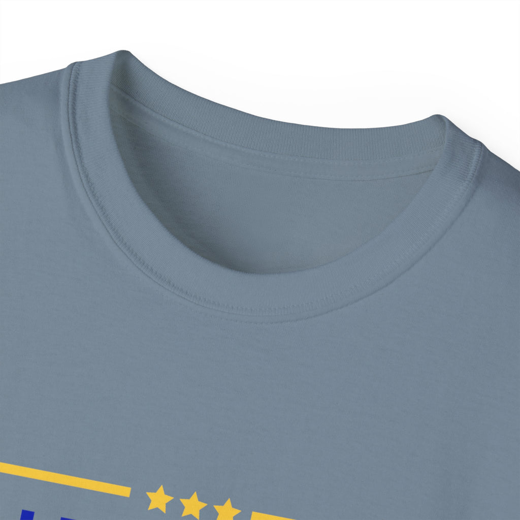 Air Force Vintage Stripe Tee — "Air Force" Graphic T-Shirt