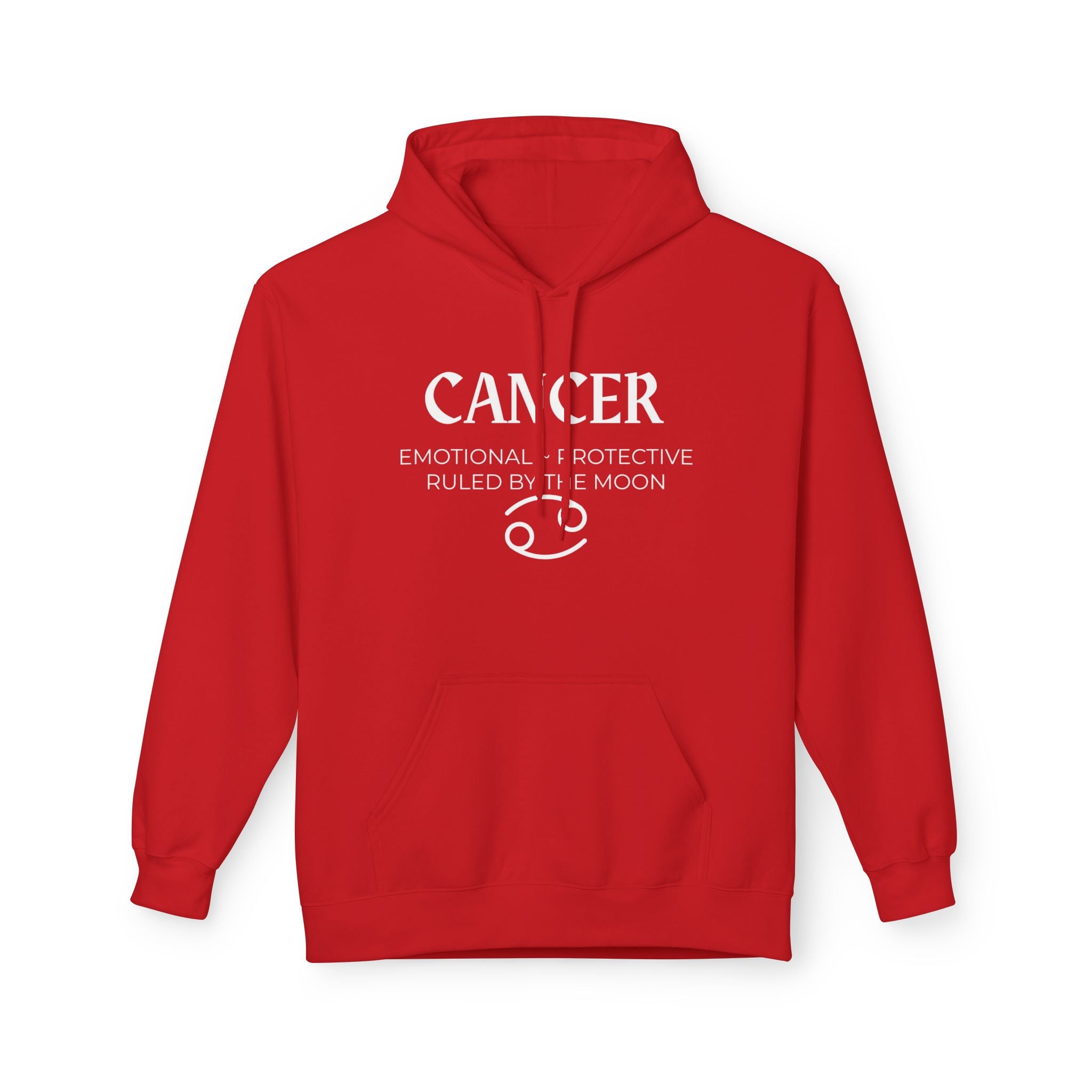 Cancer Cozy Fleece Hoodie with Adorable Design