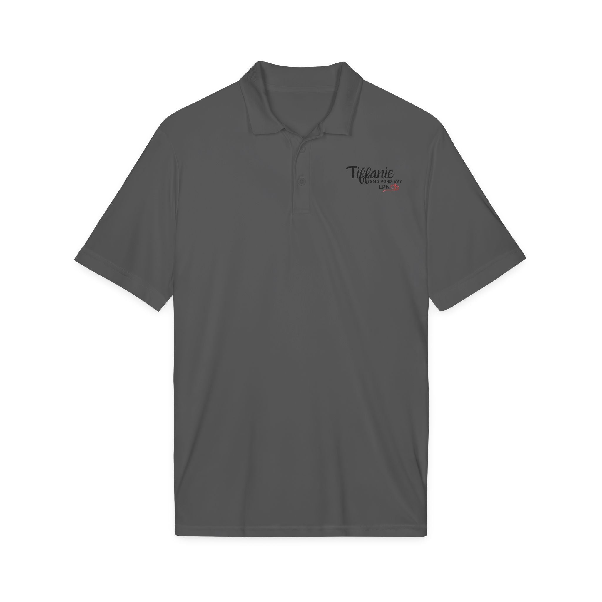 Tiffanie Logo with a Heart Work Polo
