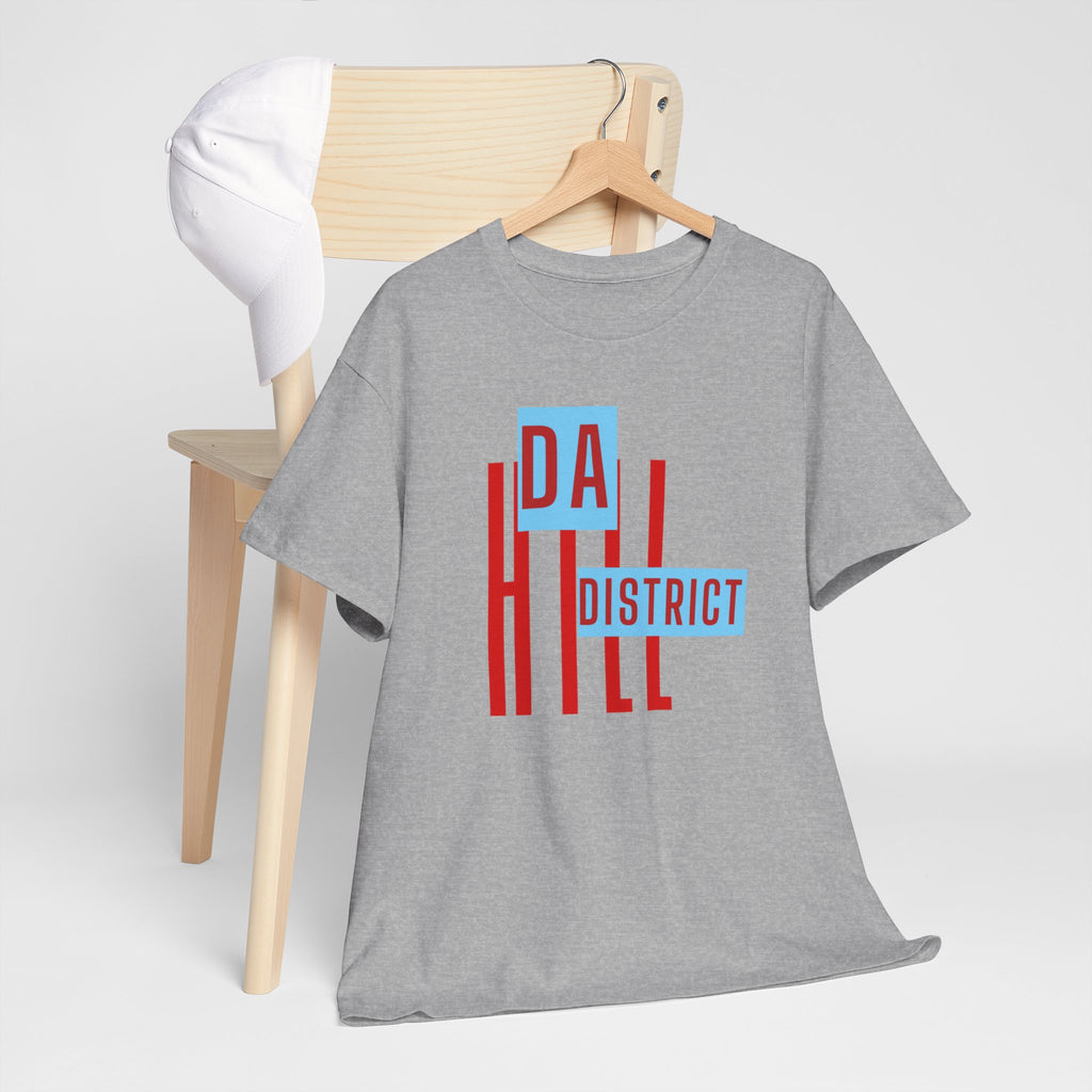 Hill District Retro Logo T‑Shirt — "Da Hill District" Pittsburgh Pride Tee