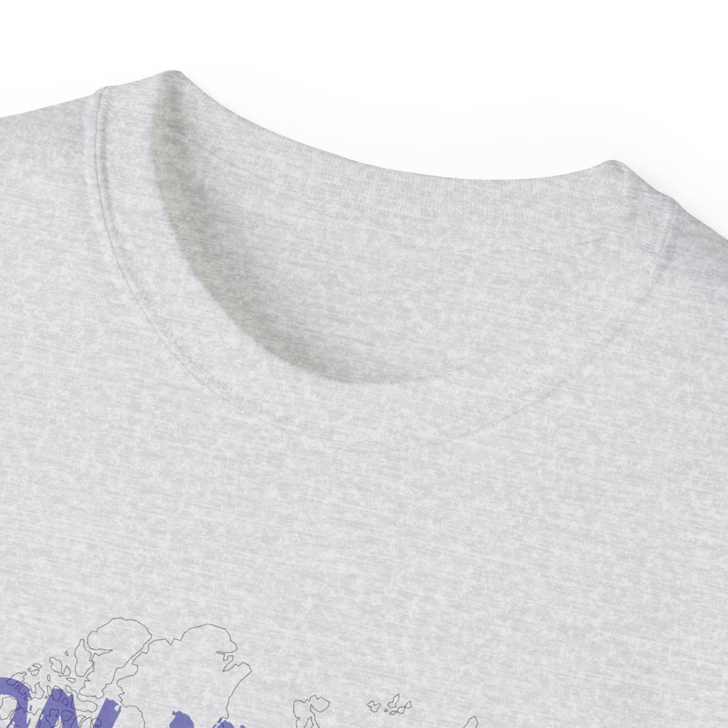 On My Way to Run the World Again T-Shirt — Motivational Graphic Tee