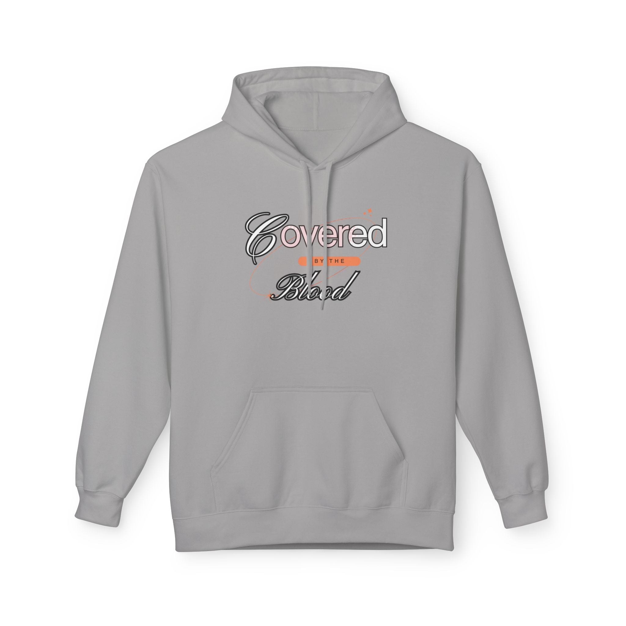 Covered by the Blood Hoodie — Christian Faith Graphic Hoodie