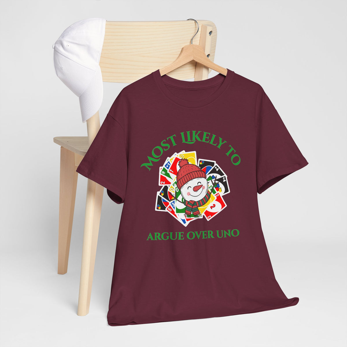 Most Likely to Argue Over Uno Christmas T-Shirt