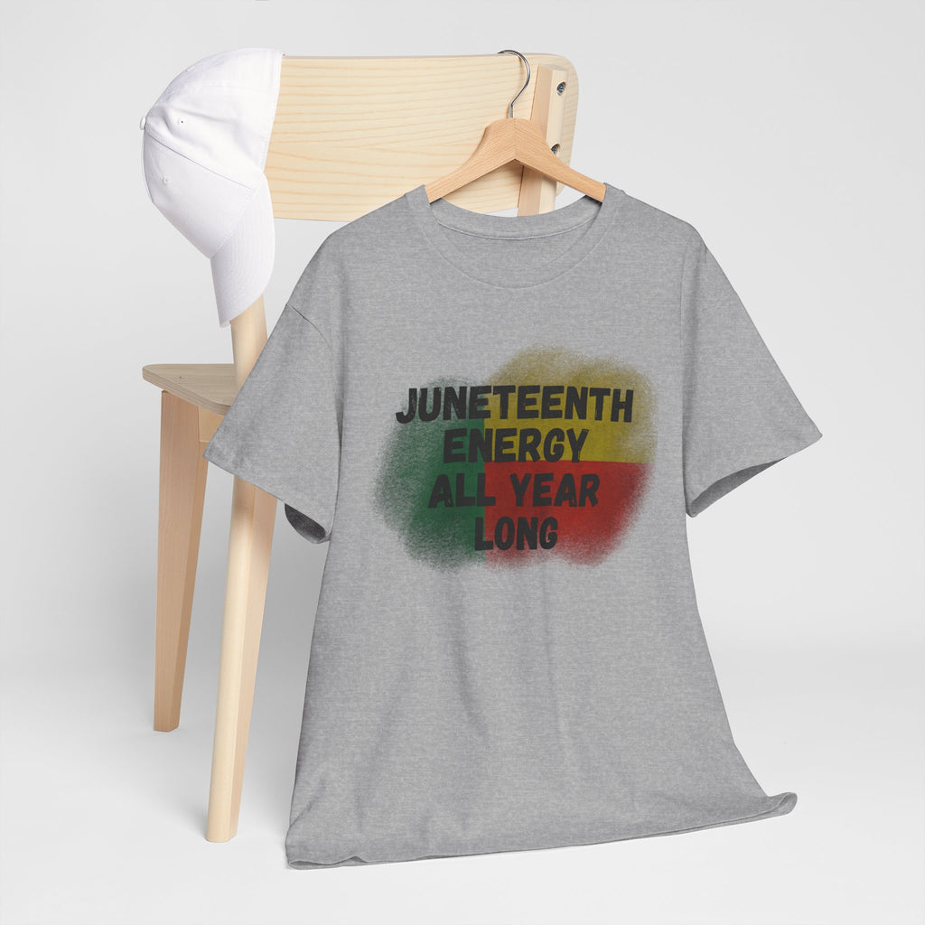 Juneteenth Energy Unisex Heavy Cotton Tee