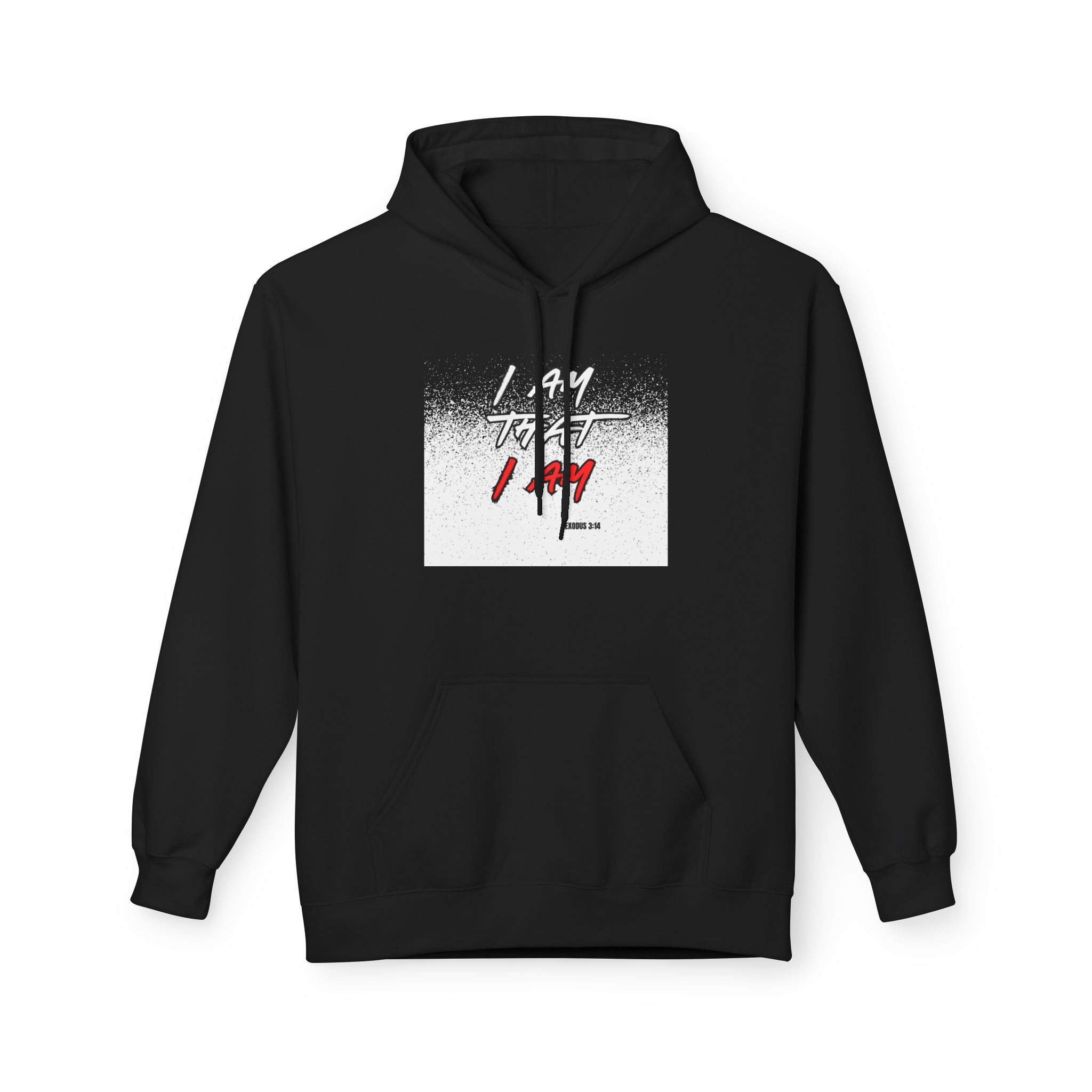 Hoodie — 'Lazy Today, Lady Tomorrow' Minimal Script Hoodie (White)