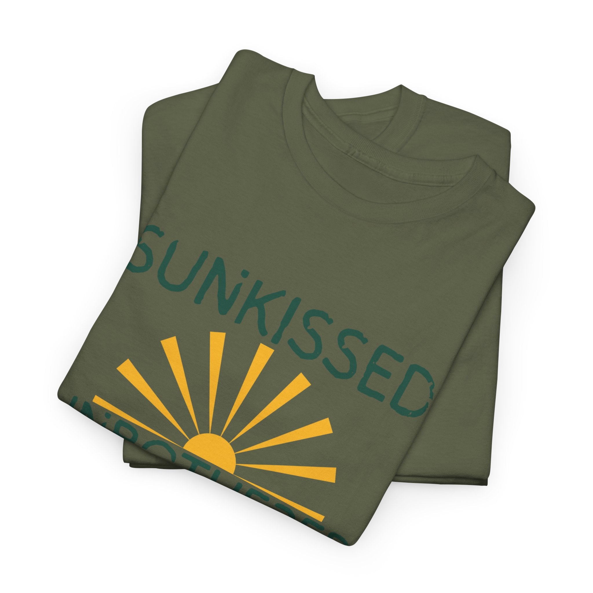 Sunkissed & Unbothered Tee — Summer Sunset Graphic T-Shirt