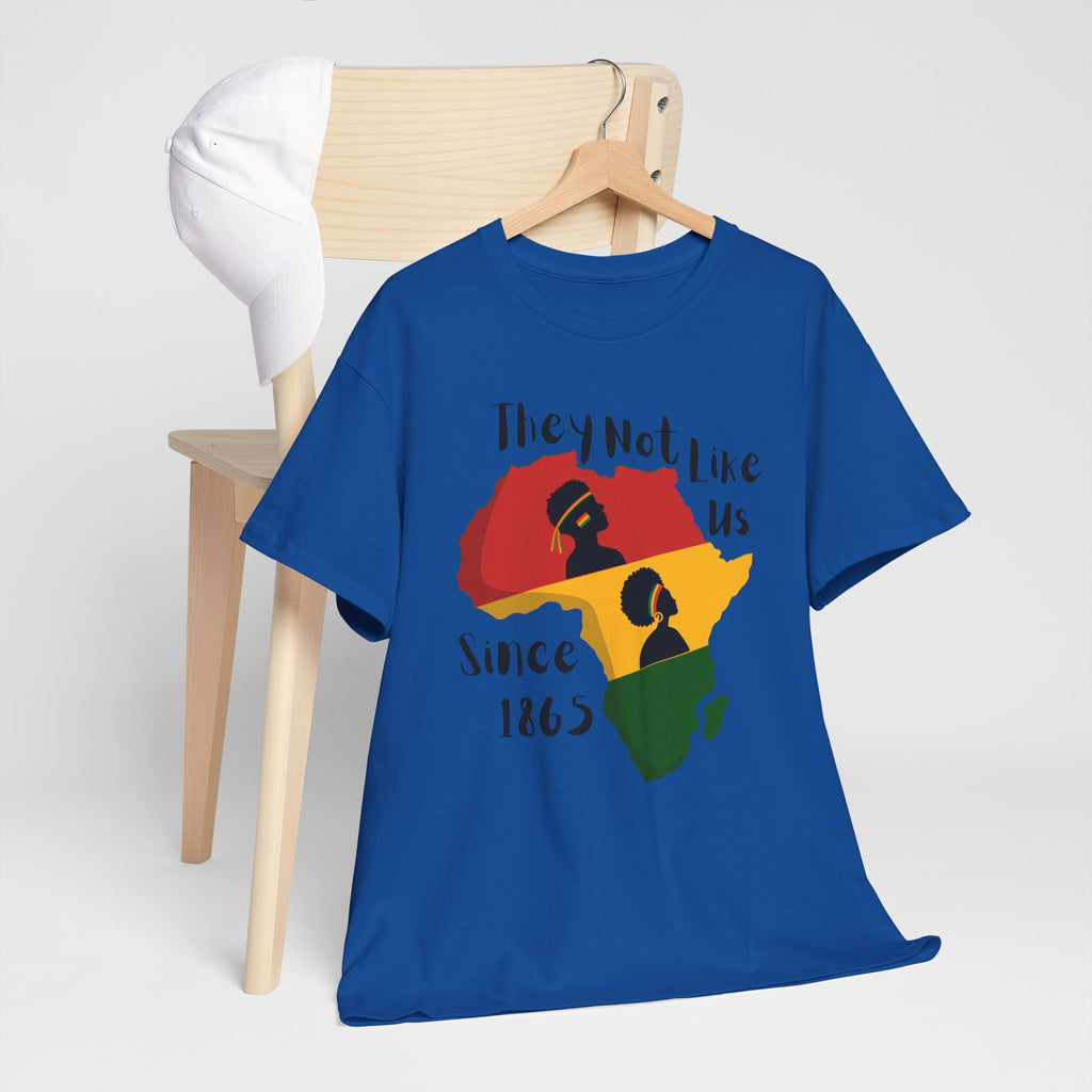 Juneteenth Africa T-Shirt — 'They Not Like Us' Black Culture Tee