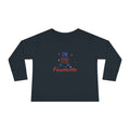 Toddler Long Sleeve Tee — "I'm the Favorite" Patriotic Baby Shirt