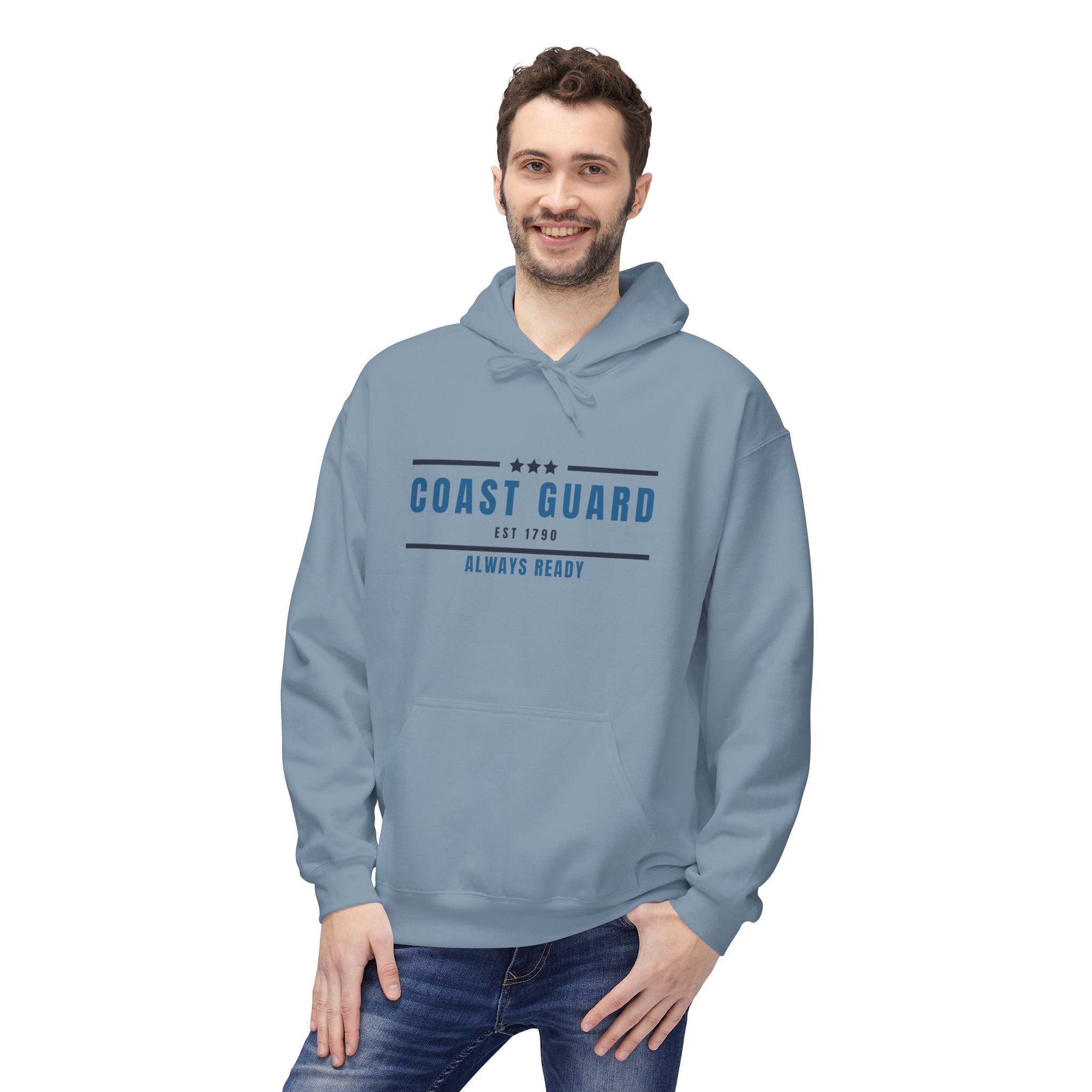 Coast Guard Always Ready Hoodie — U.S. Coast Guard Pride Pullover