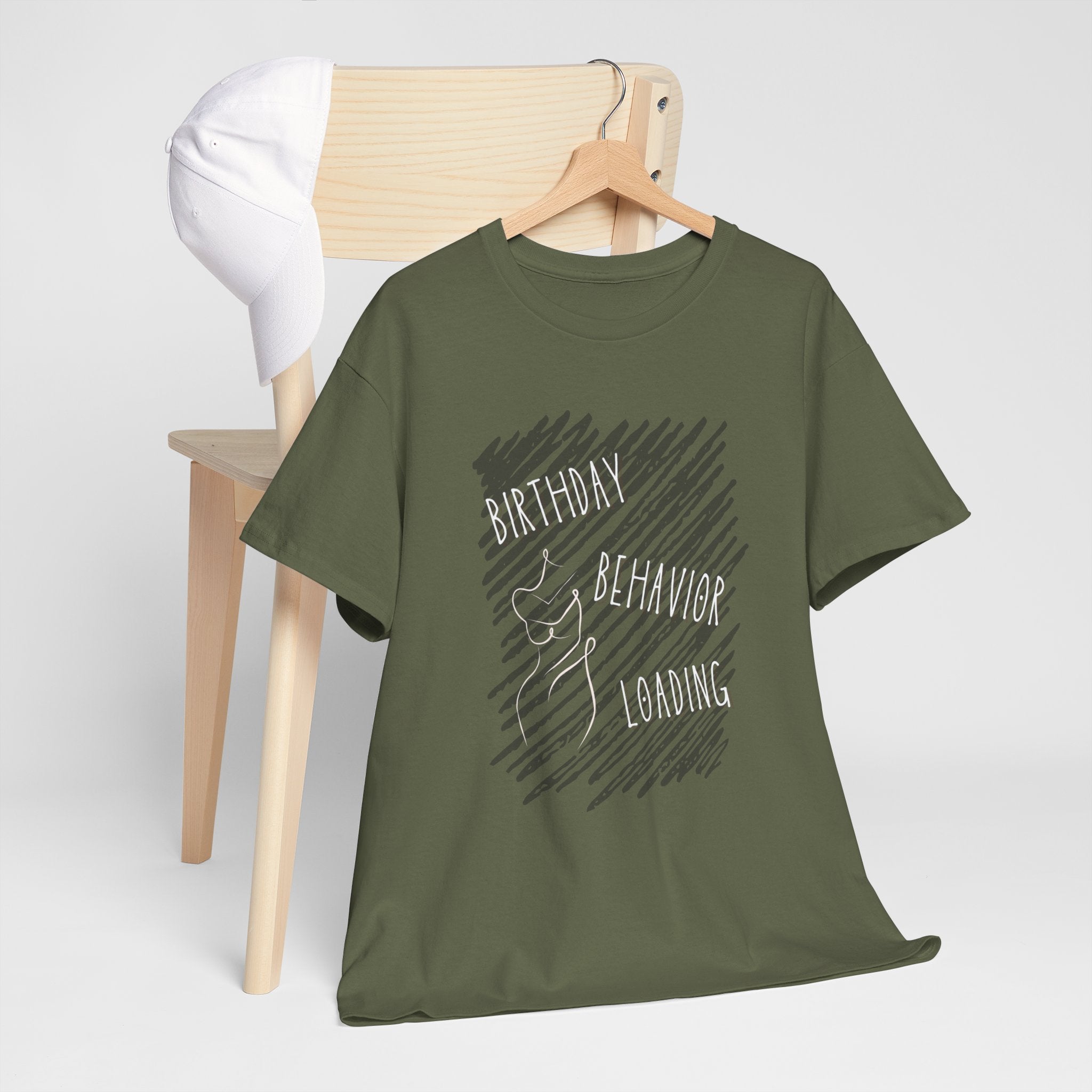 Birthday Behavior T-Shirt — Funny Celebration Tee